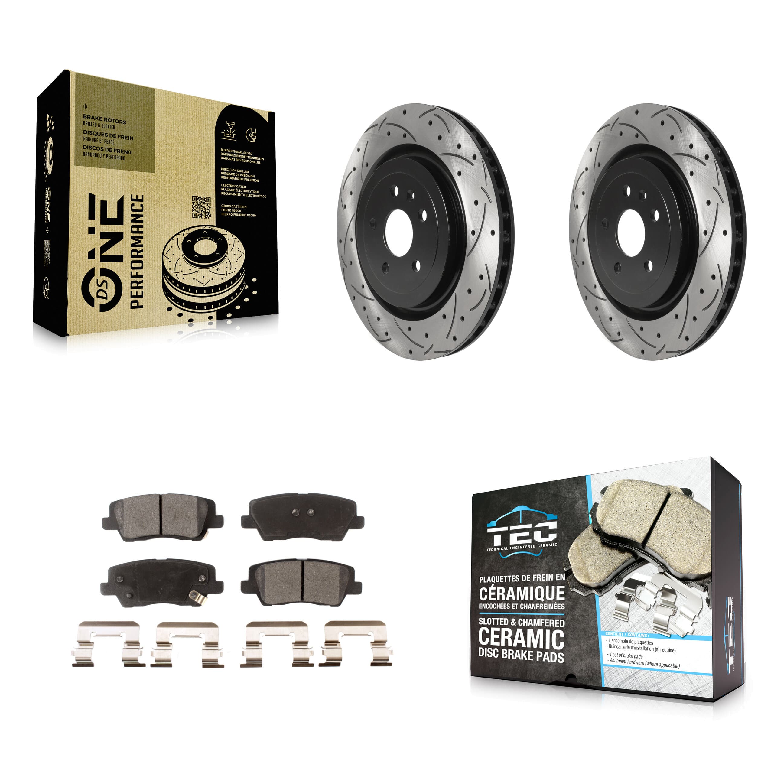 Transit Auto - KDT-100699 - Rear Disc Brake Kits image 1