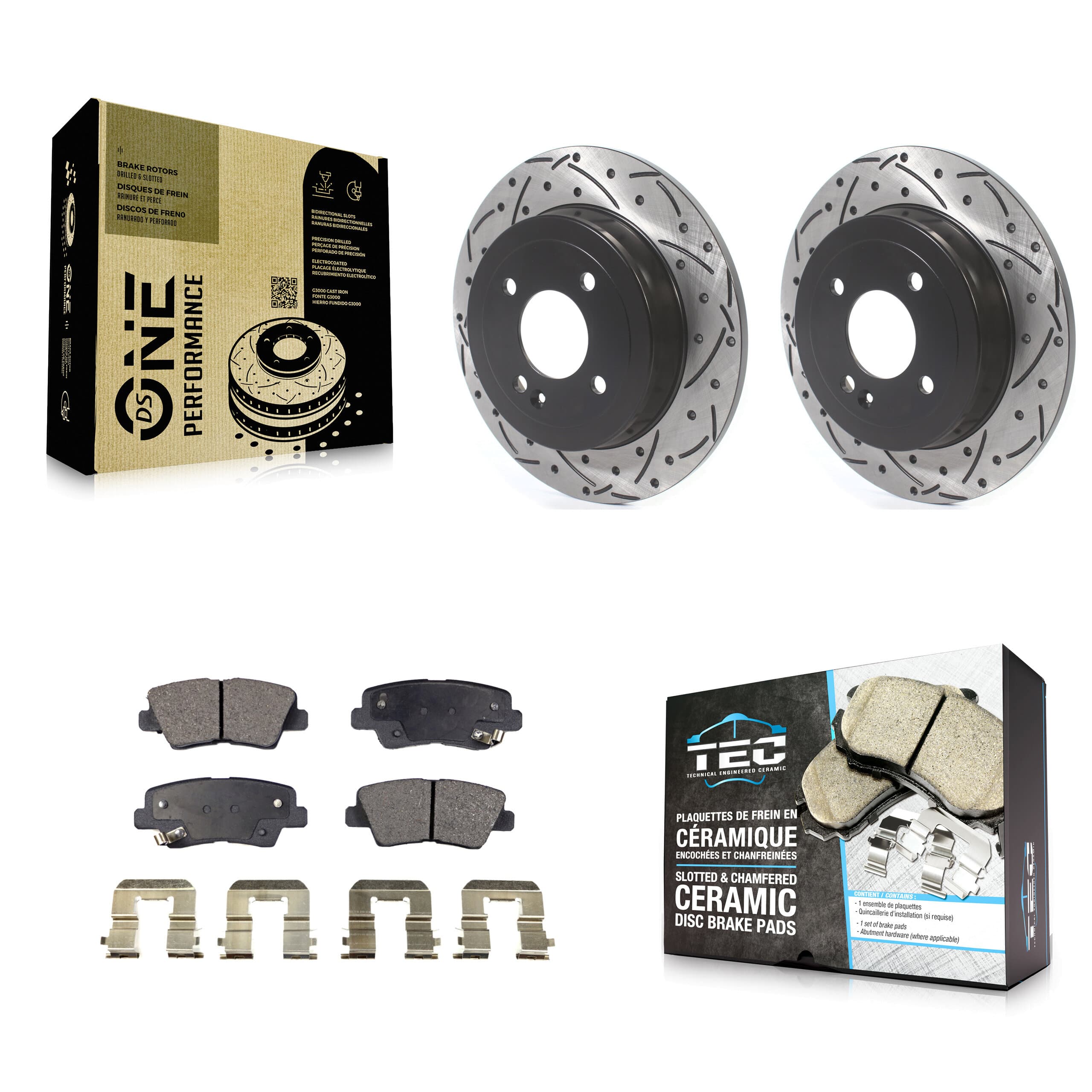 Transit Auto - KDT-100704 - Rear Disc Brake Kits image 1