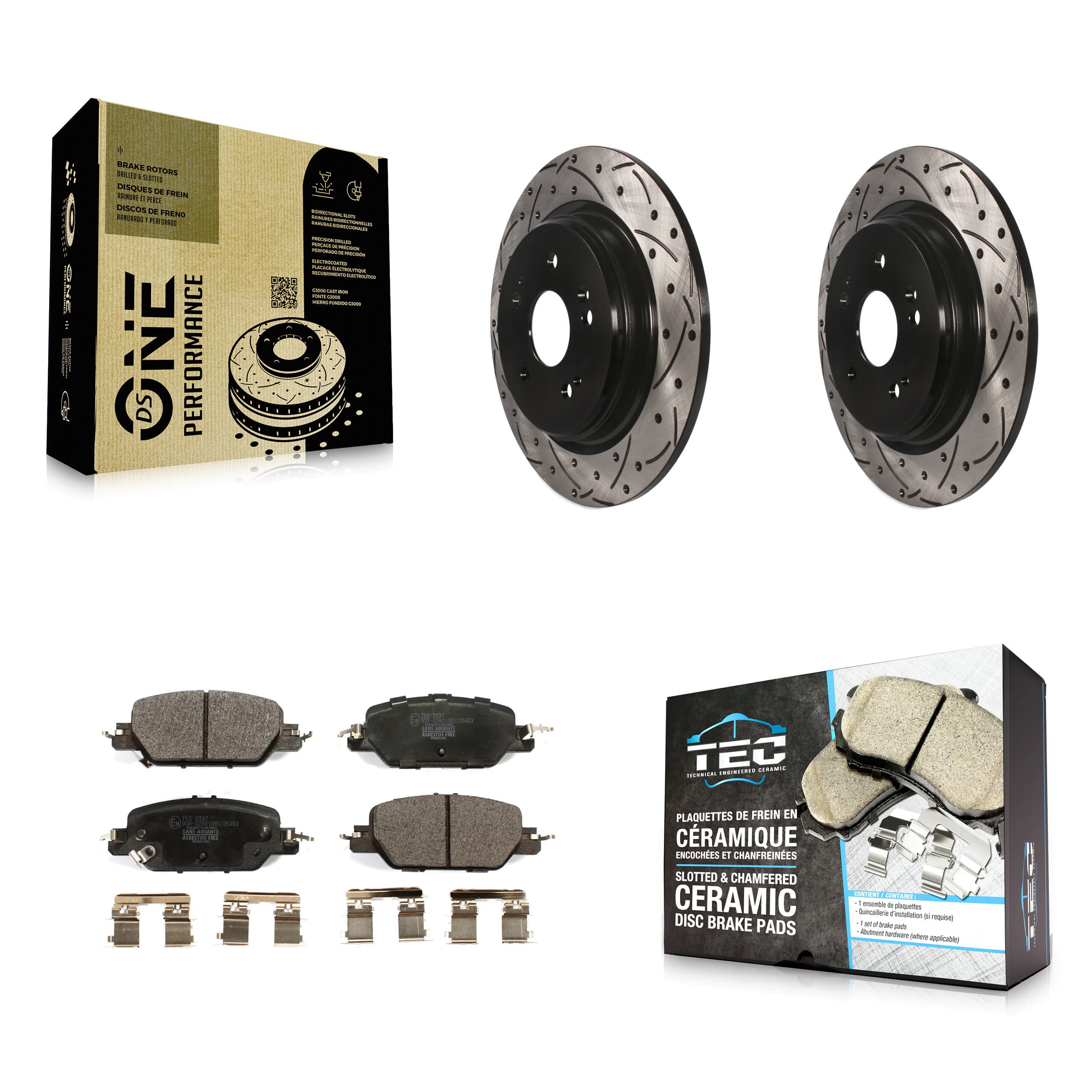 Transit Auto - KDT-100709 - Rear Disc Brake Kits image 1