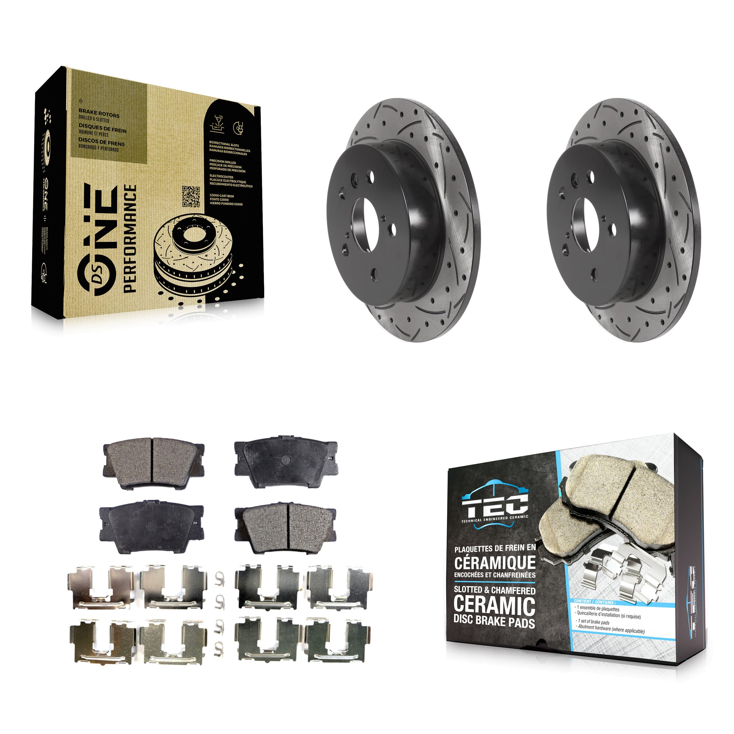 Transit Auto - KDT-100712 - Rear Disc Brake Kits image 1