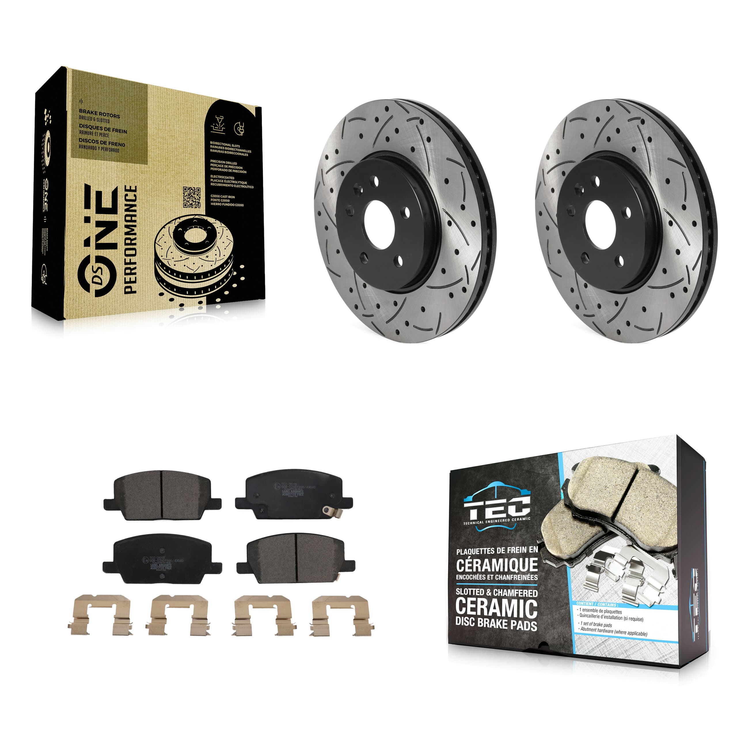 Transit Auto - KDT-100759 - Front Disc Brake Kits image 1