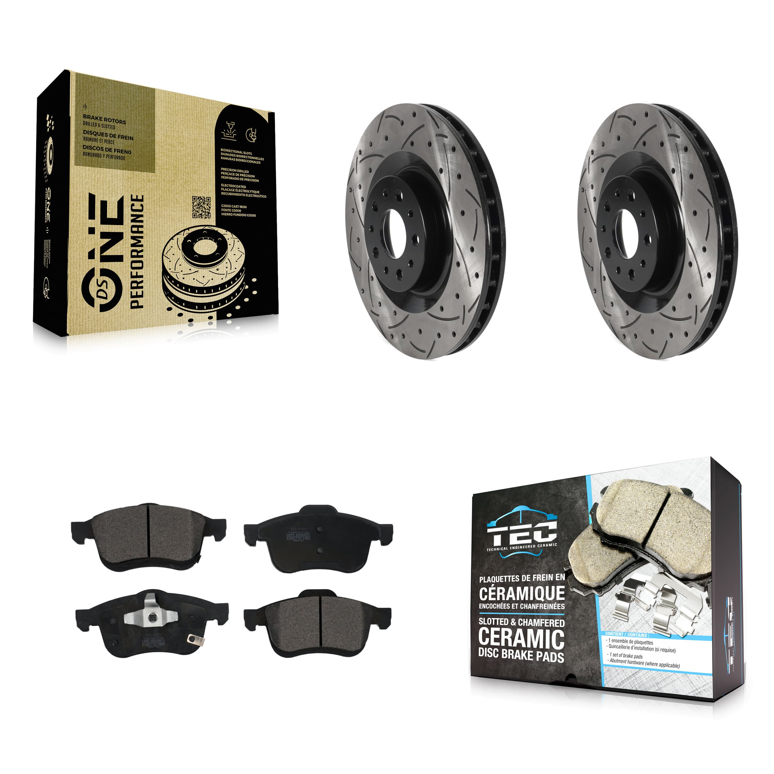 Transit Auto - KDT-100765 - Front Disc Brake Kits image 1