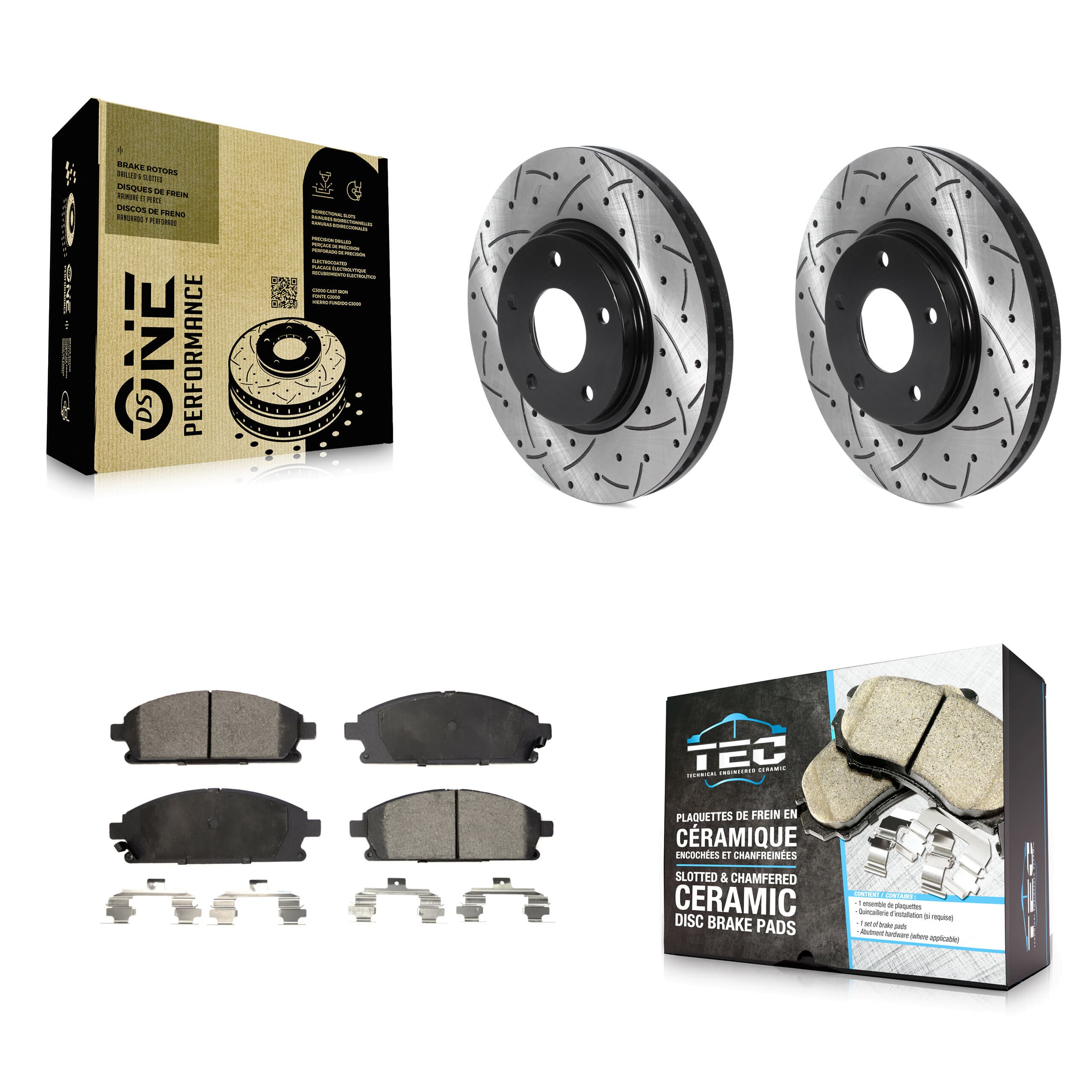 Transit Auto - KDT-100775 - Front Disc Brake Kits image 1
