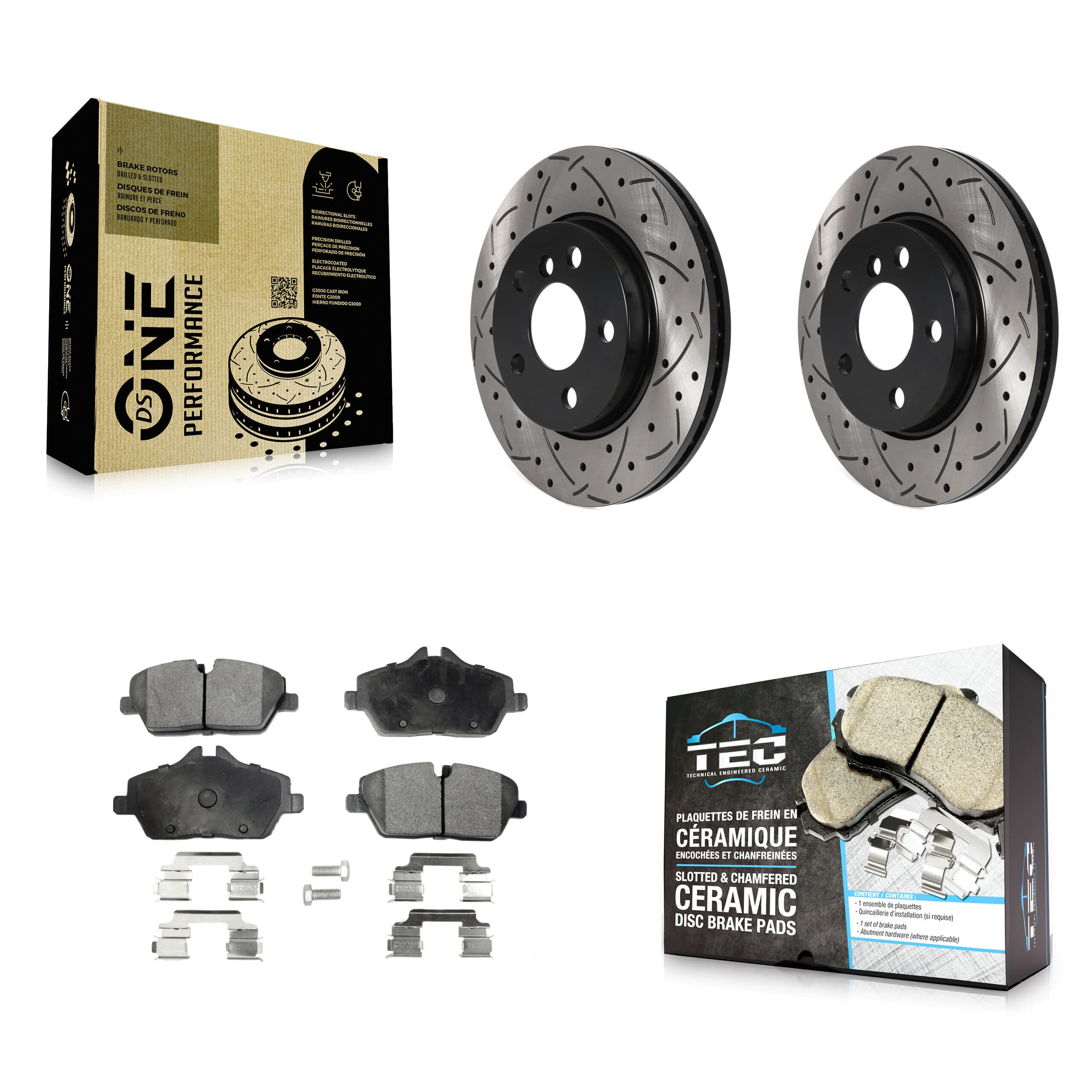 Transit Auto - KDT-100806 - Front Disc Brake Kits image 1