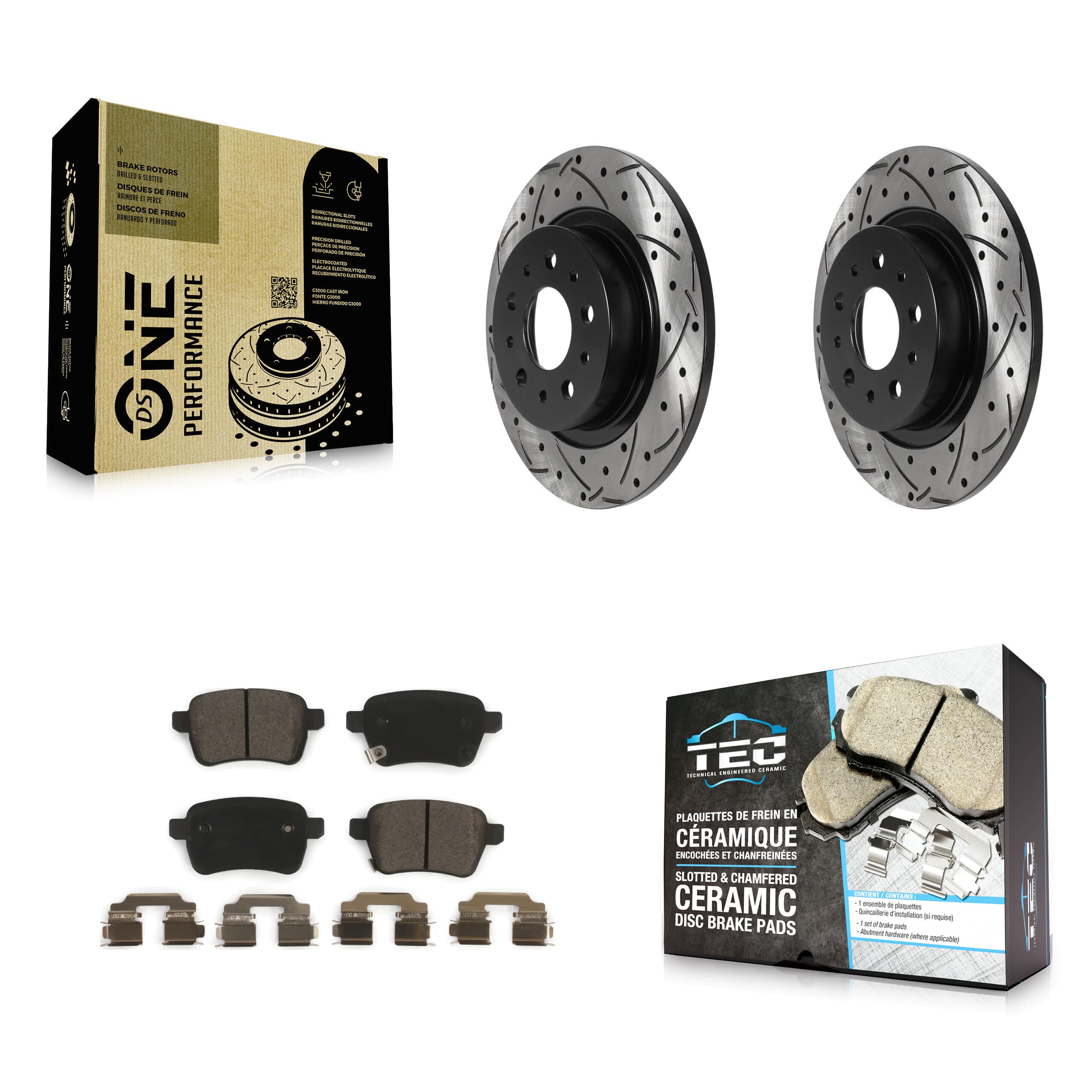 Transit Auto - KDT-100917 - Rear Disc Brake Kits image 1