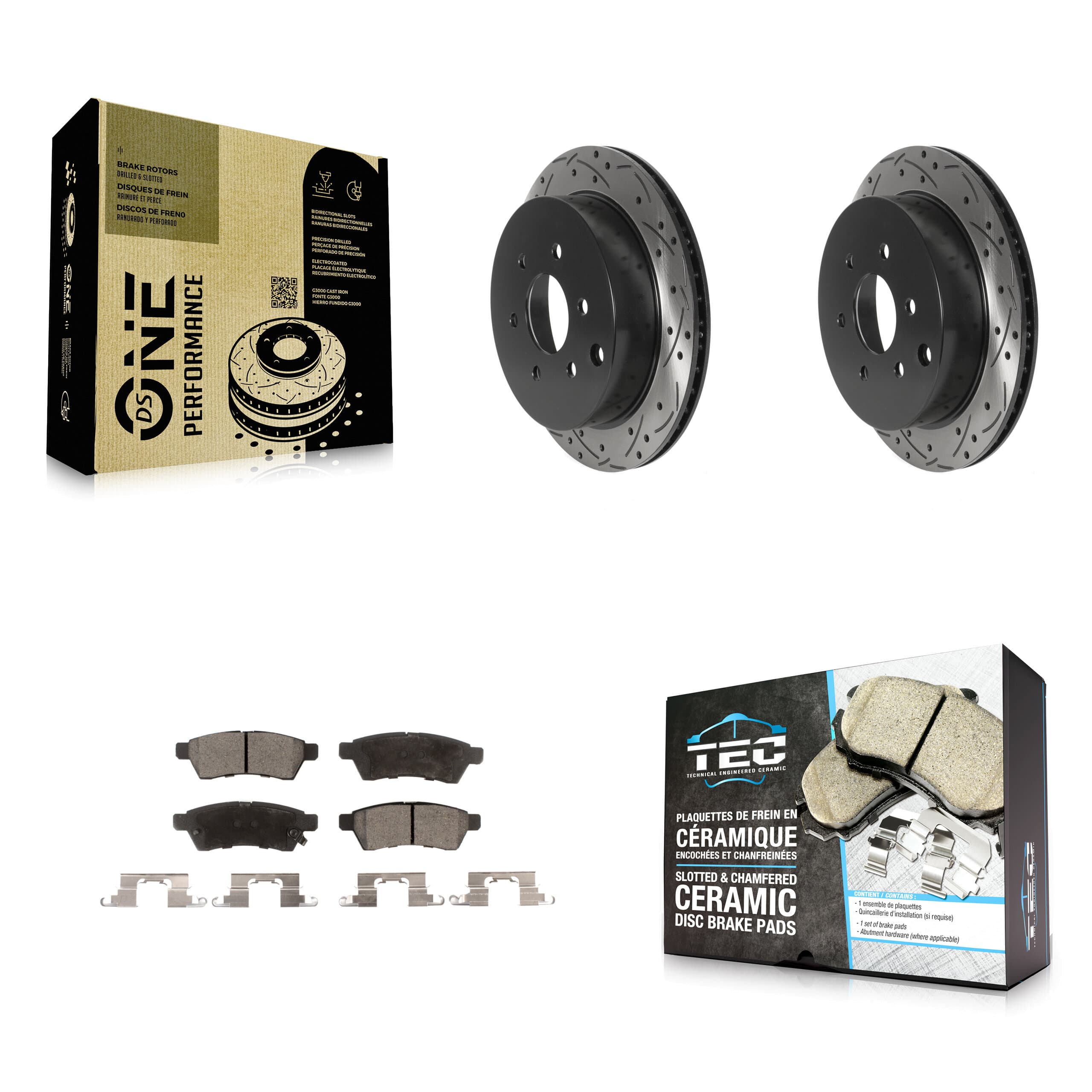 Transit Auto - KDT-100925 - Rear Disc Brake Kits image 1