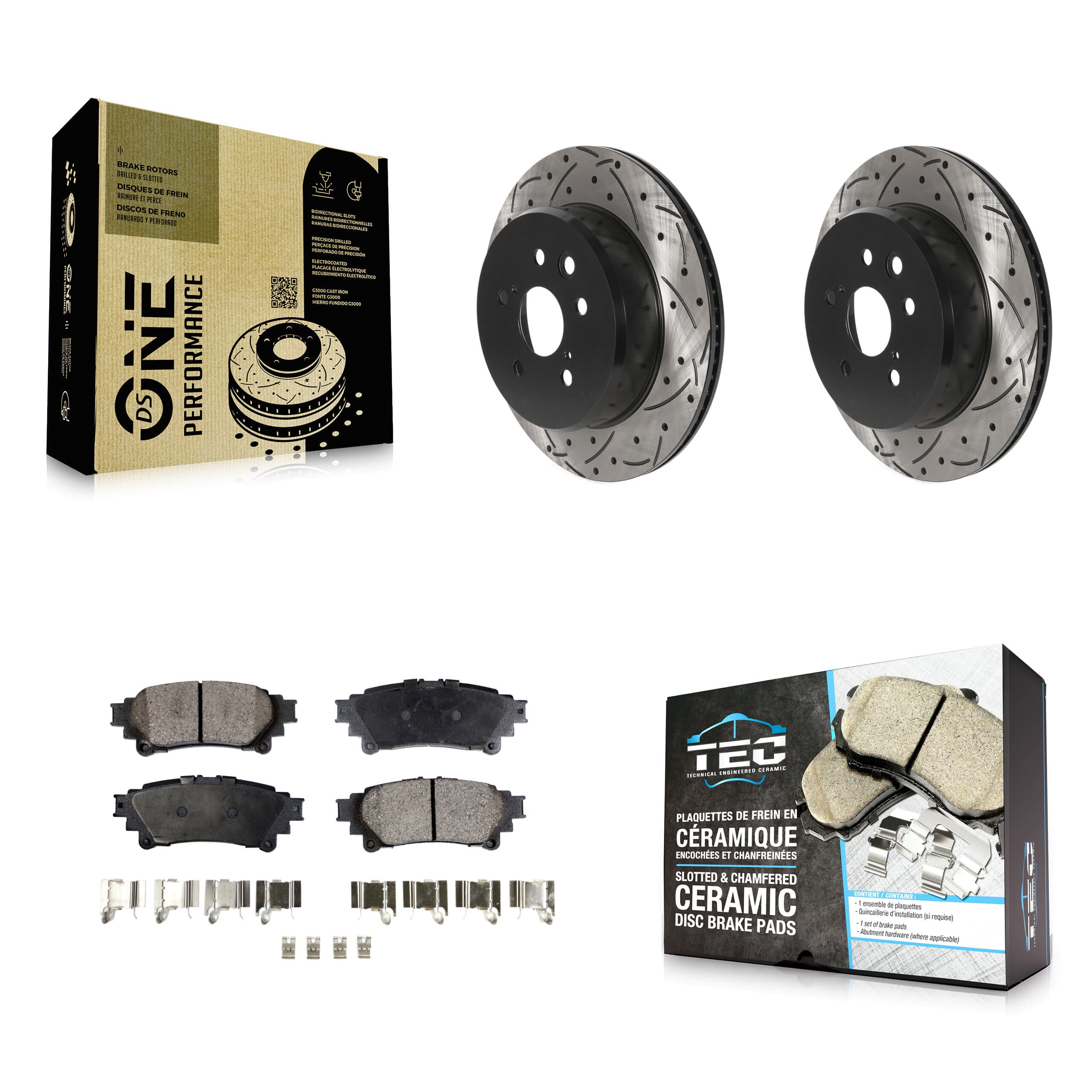 Transit Auto - KDT-100946 - Rear Disc Brake Kits image 1