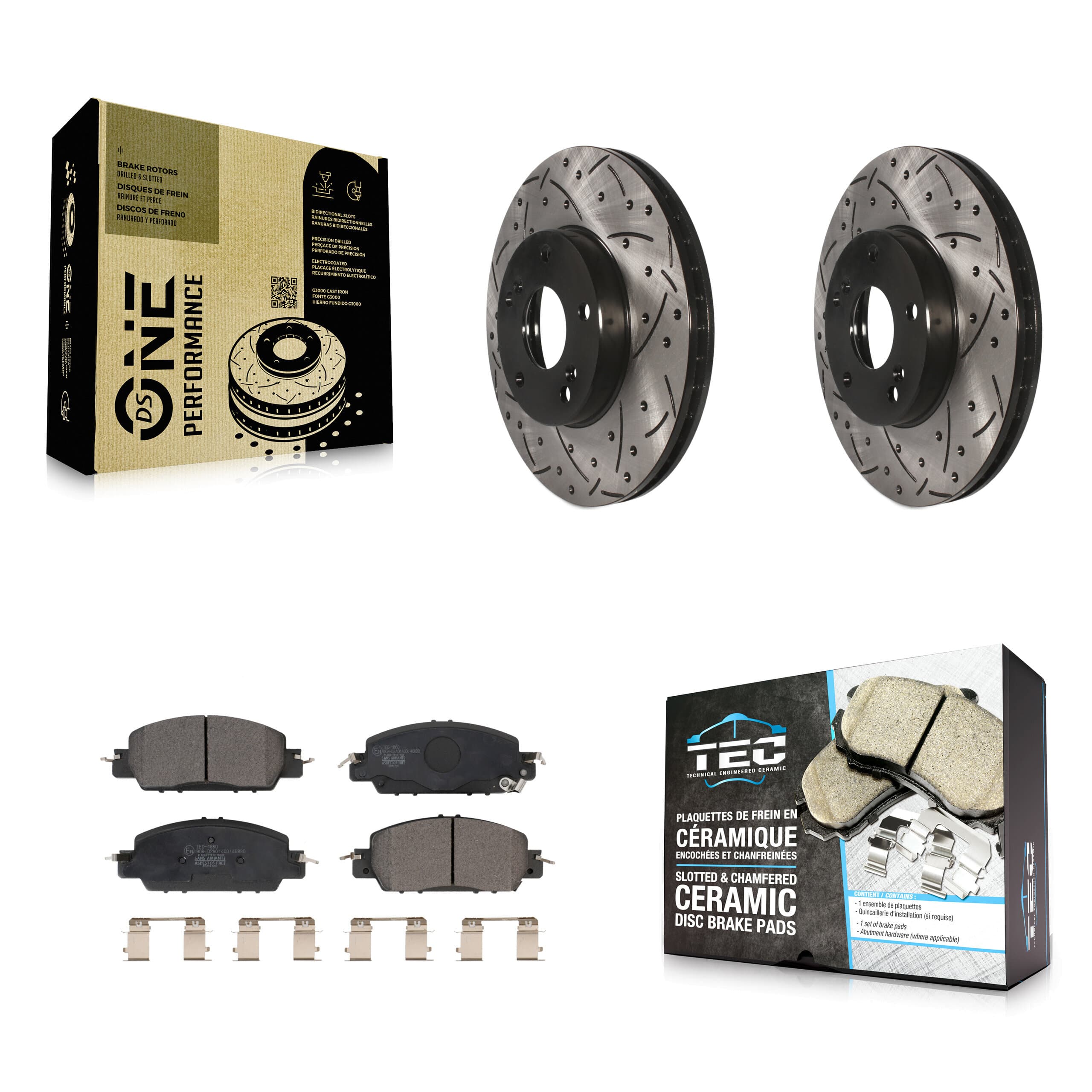Transit Auto - KDT-100982 - Front Disc Brake Kits image 1