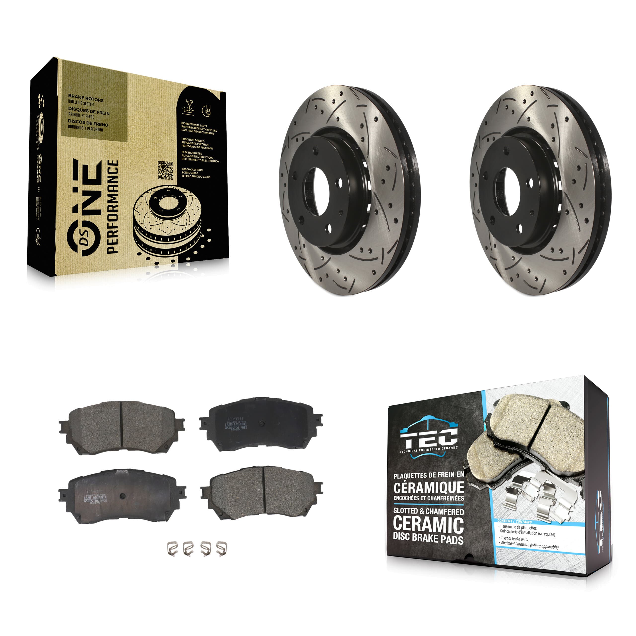 Transit Auto - KDT-100986 - Front Disc Brake Kits image 1