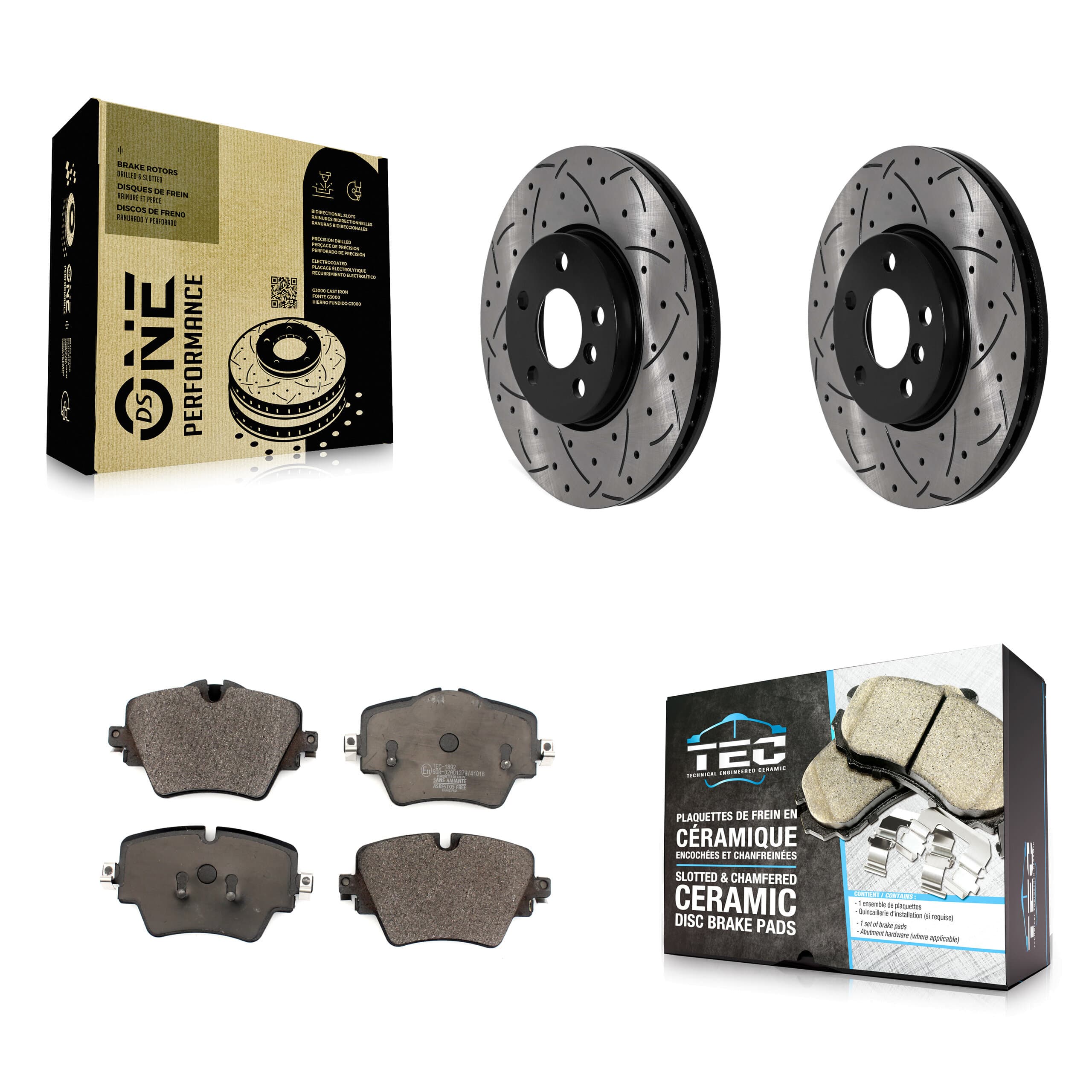 Transit Auto - KDT-101030 - Front Disc Brake Kits image 1
