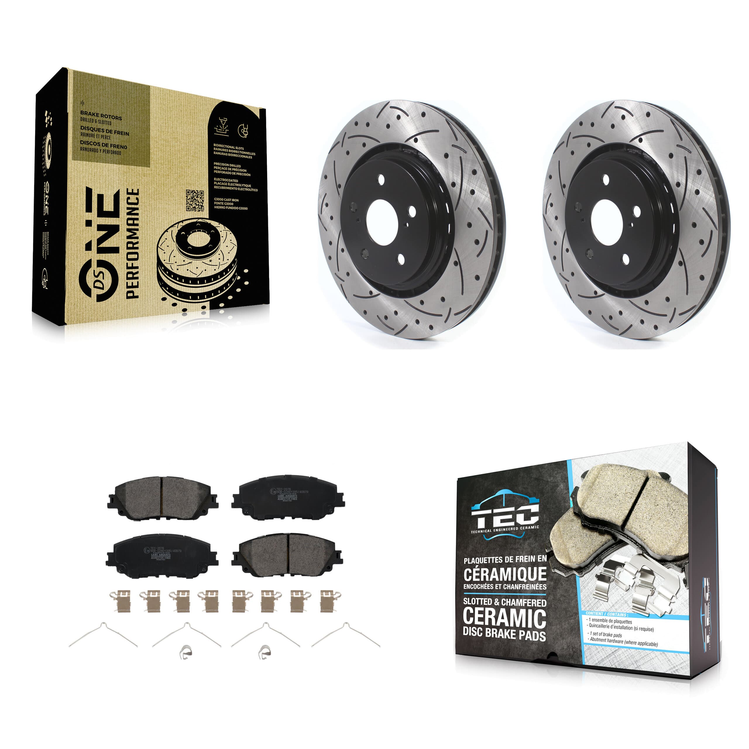 Transit Auto - KDT-101031 - Front Disc Brake Kits image 1