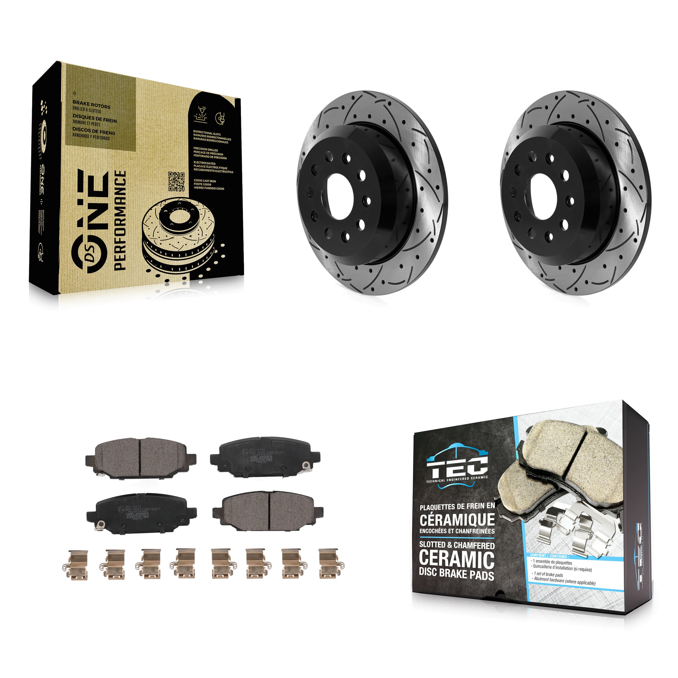 Transit Auto - KDT-101091 - Rear Disc Brake Kits image 1
