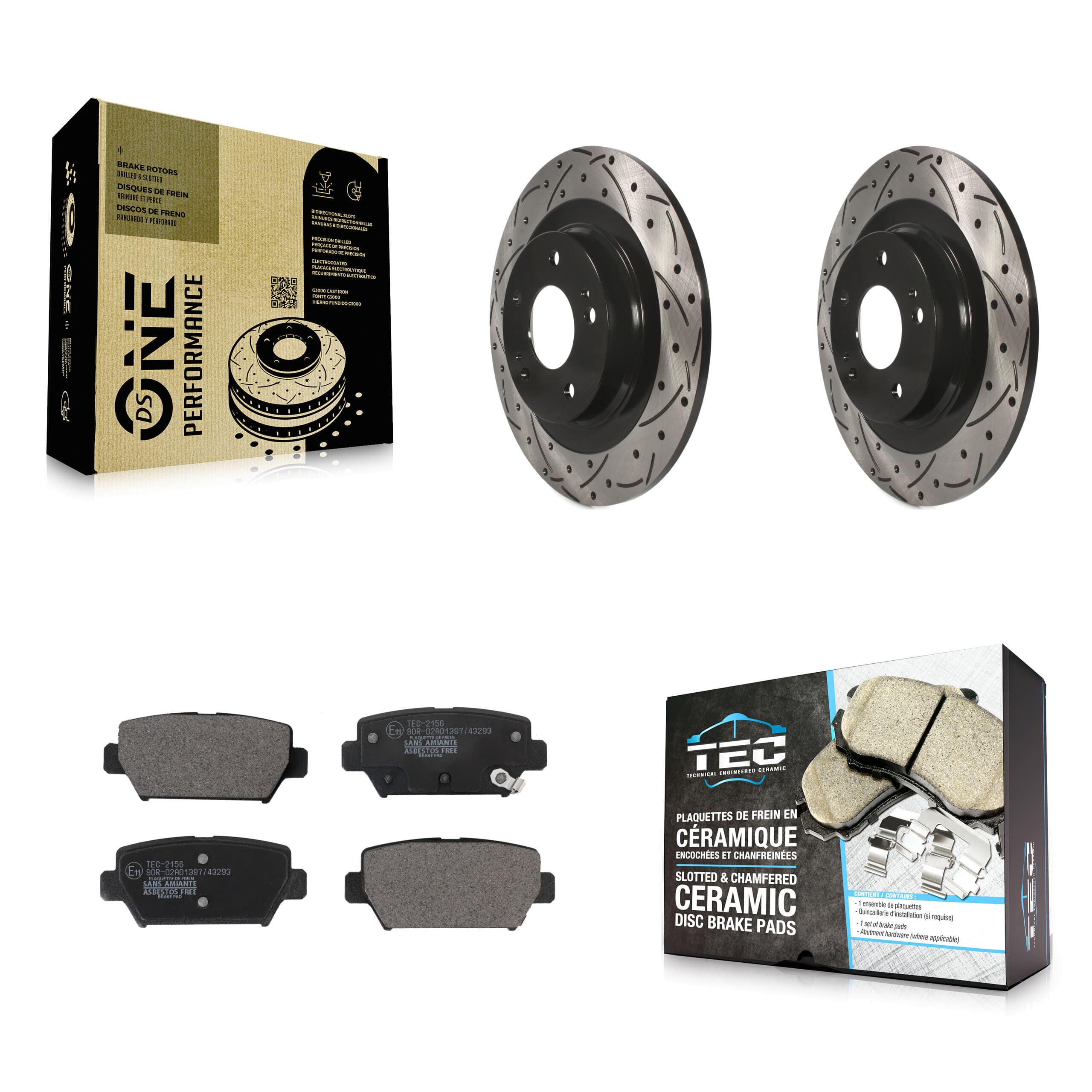 Transit Auto - KDT-101113 - Rear Disc Brake Kits image 1