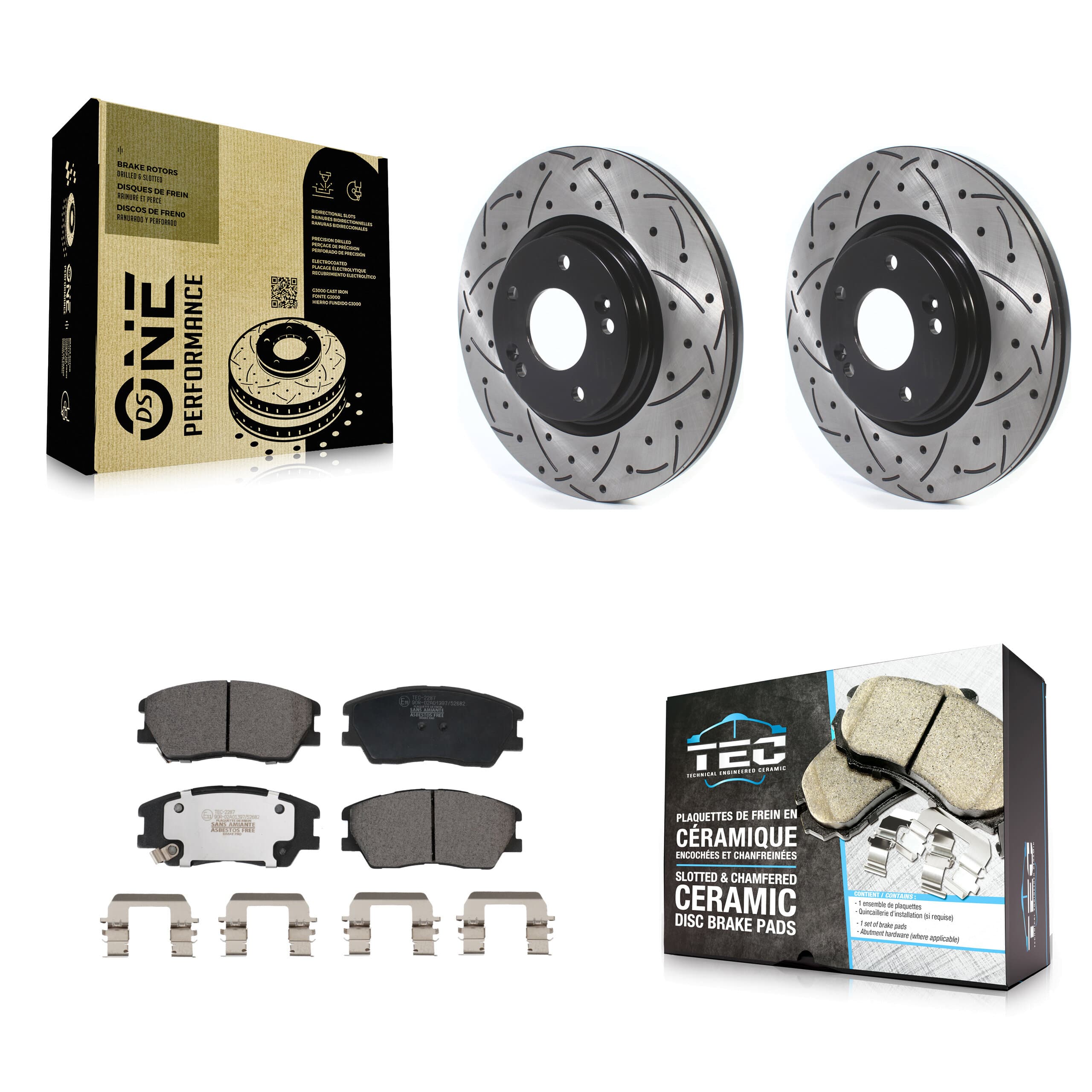 Transit Auto - KDT-101115 - Front Disc Brake Kits image 1