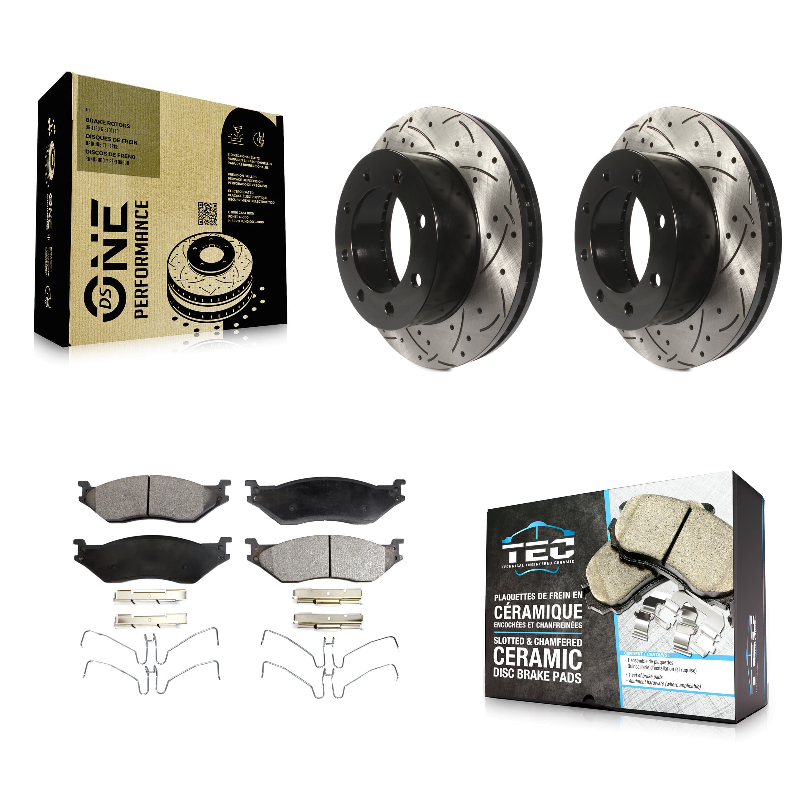 Transit Auto - KDT-101122 - Front Disc Brake Kits image 1