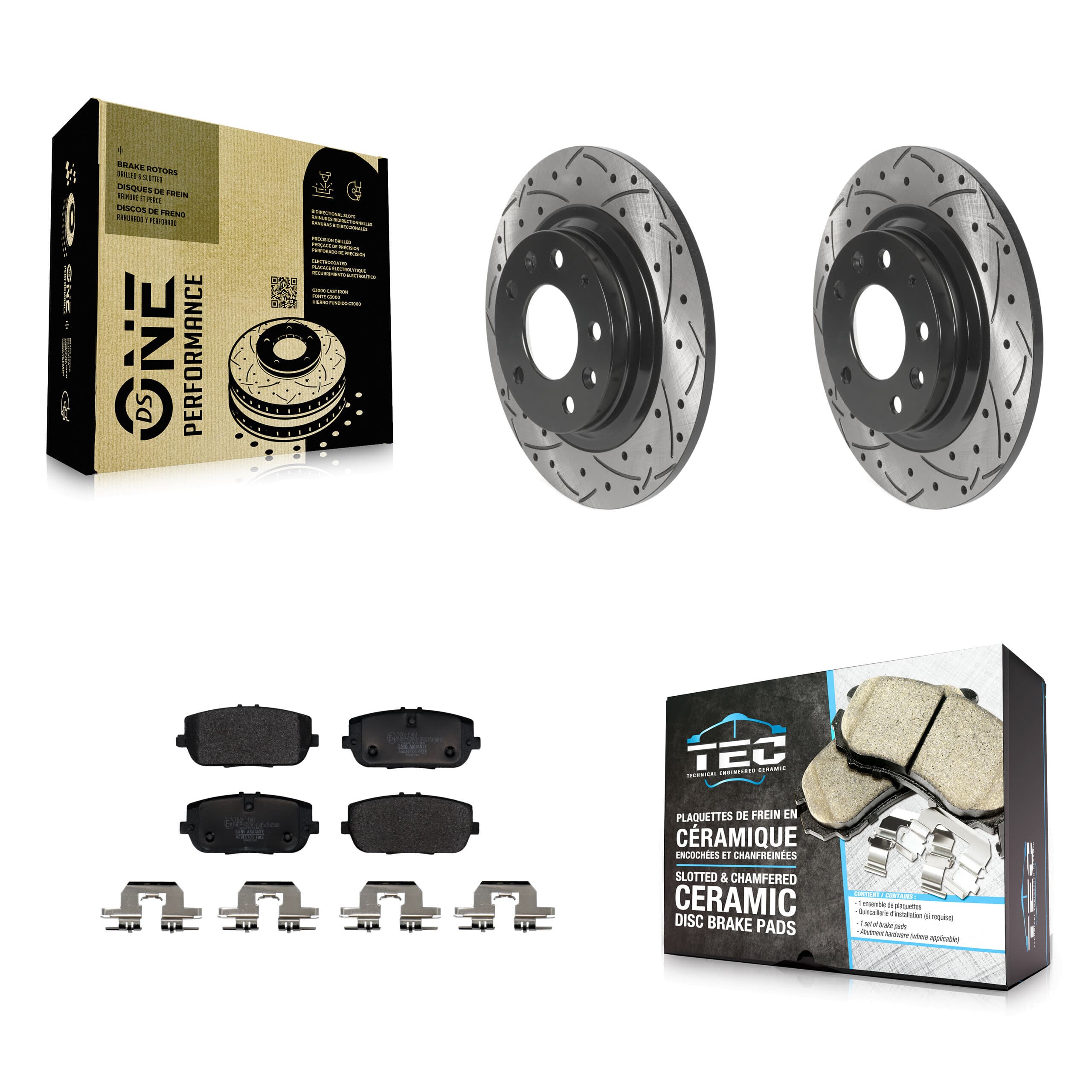 Transit Auto - KDT-101204 - Rear Disc Brake Kits image 1