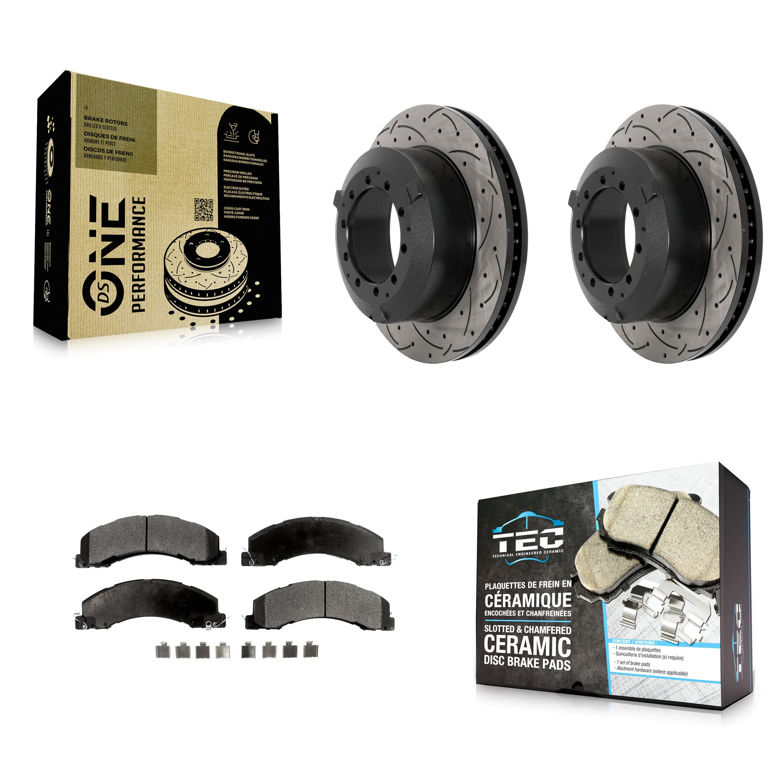 Transit Auto - KDT-101218 - Rear Disc Brake Kits image 1