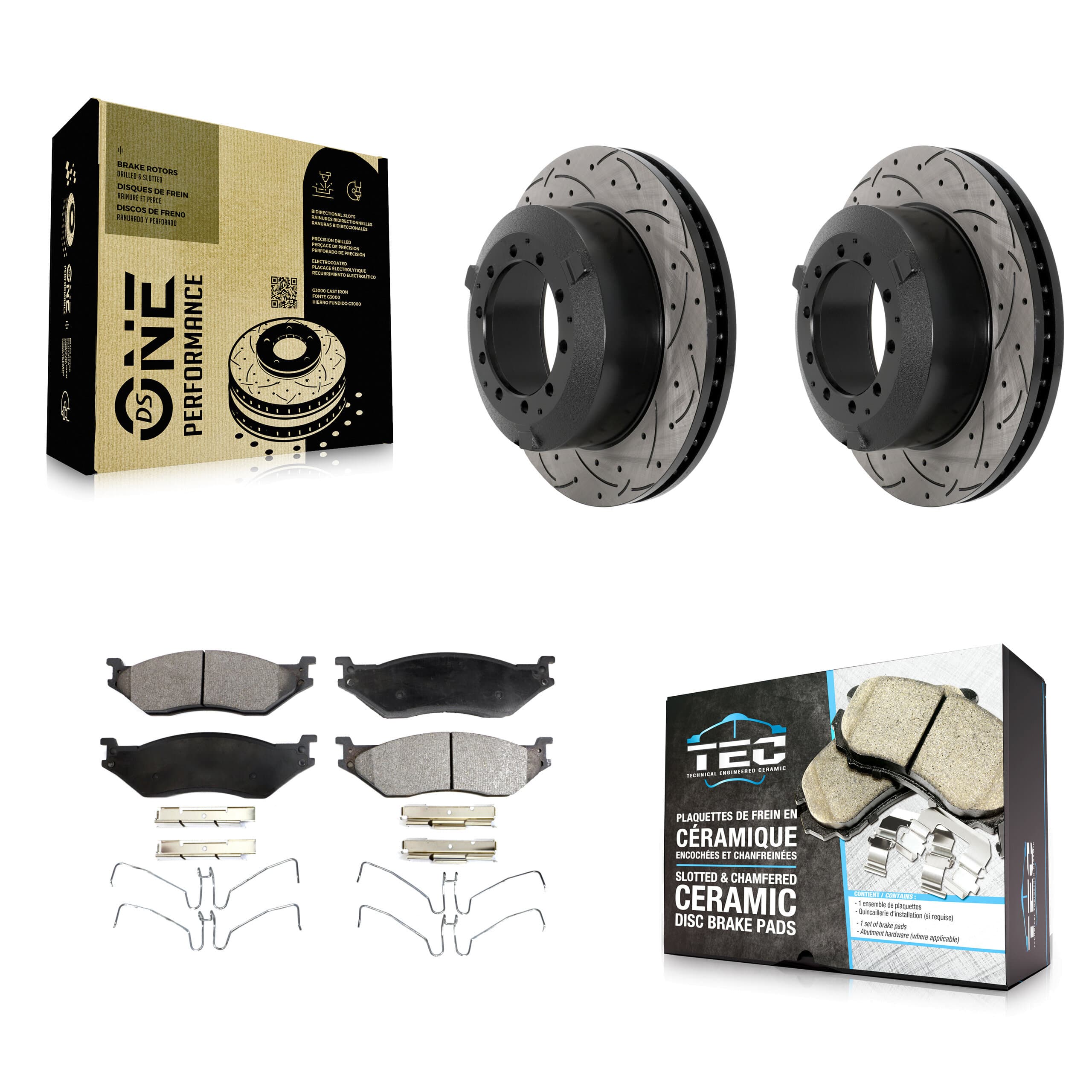 Transit Auto - KDT-101219 - Rear Disc Brake Kits image 1