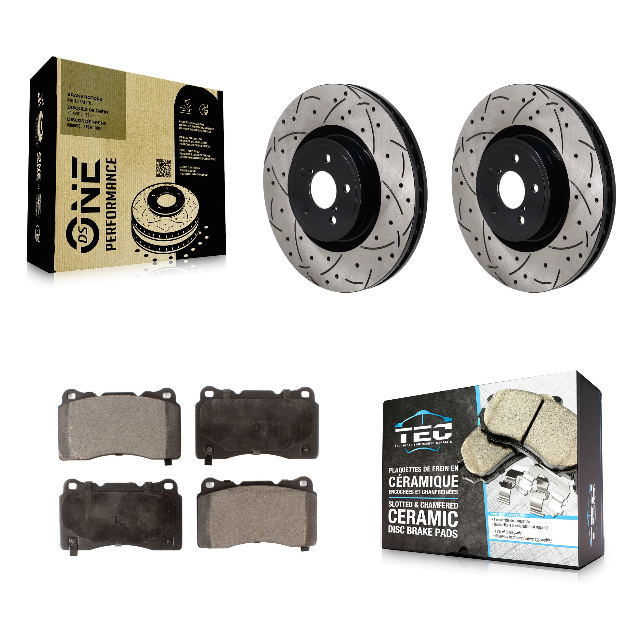 Transit Auto - KDT-101305 - Front Disc Brake Kits image 1