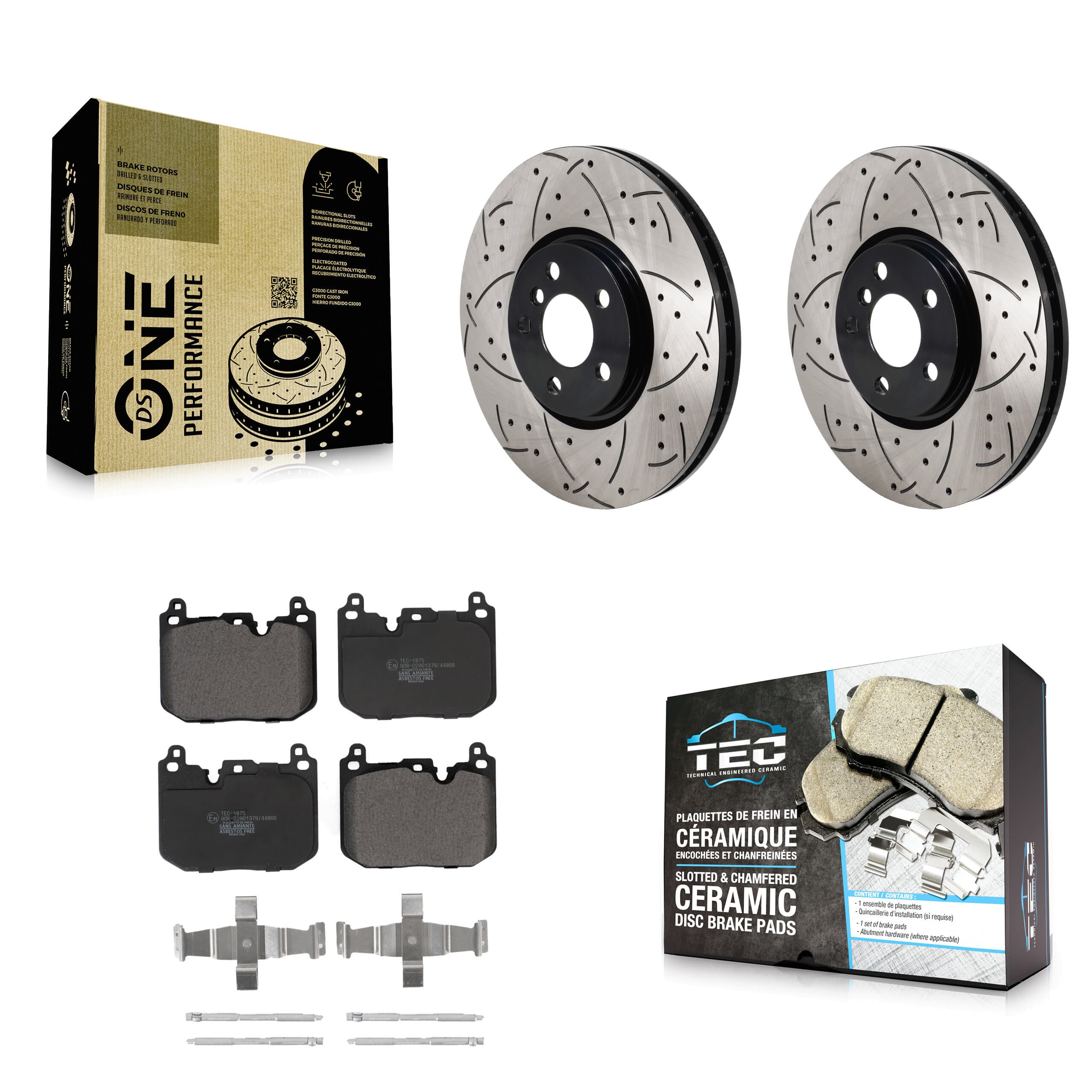 Transit Auto - KDT-101306 - Front Disc Brake Kits image 1