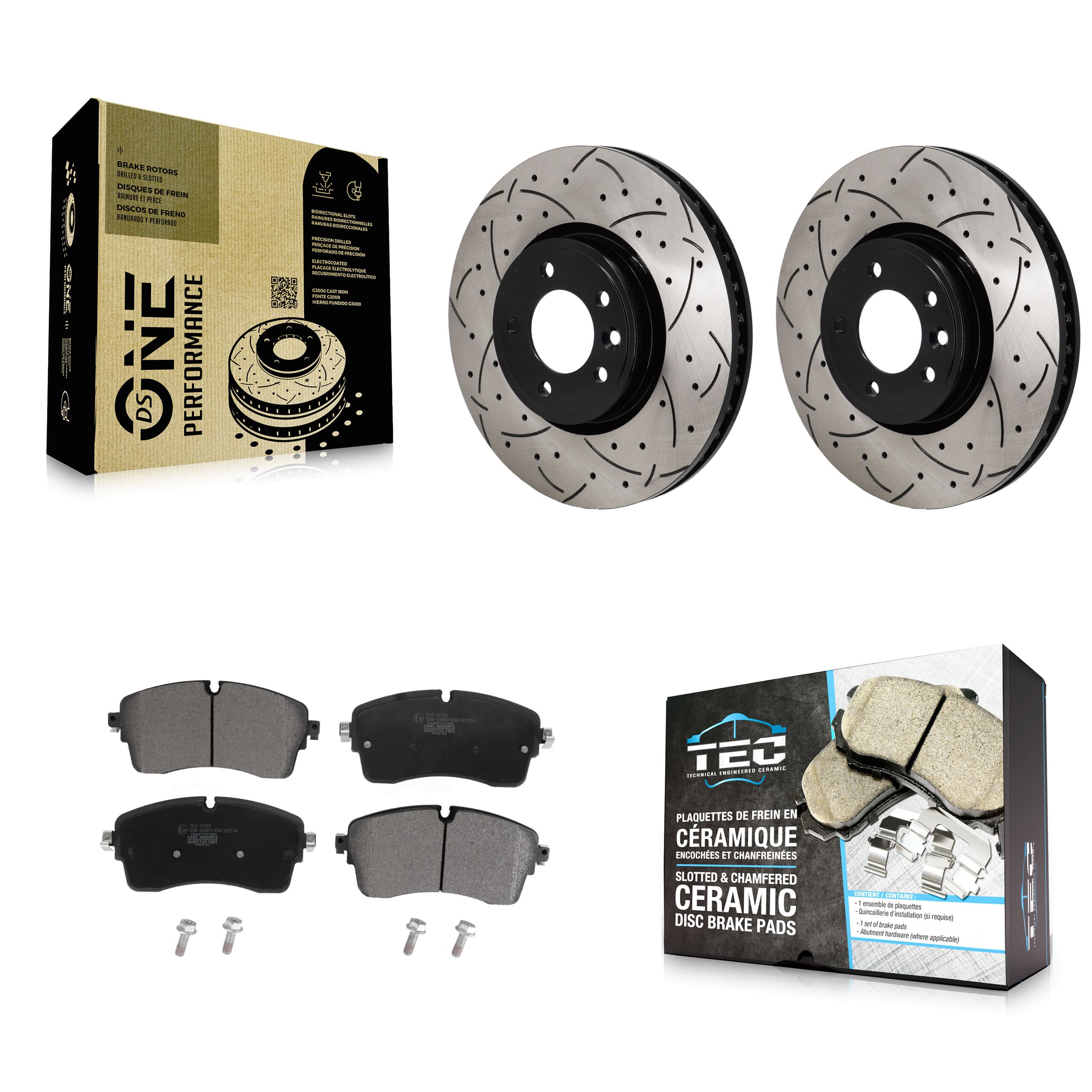 Transit Auto - KDT-101315 - Front Disc Brake Kits image 1