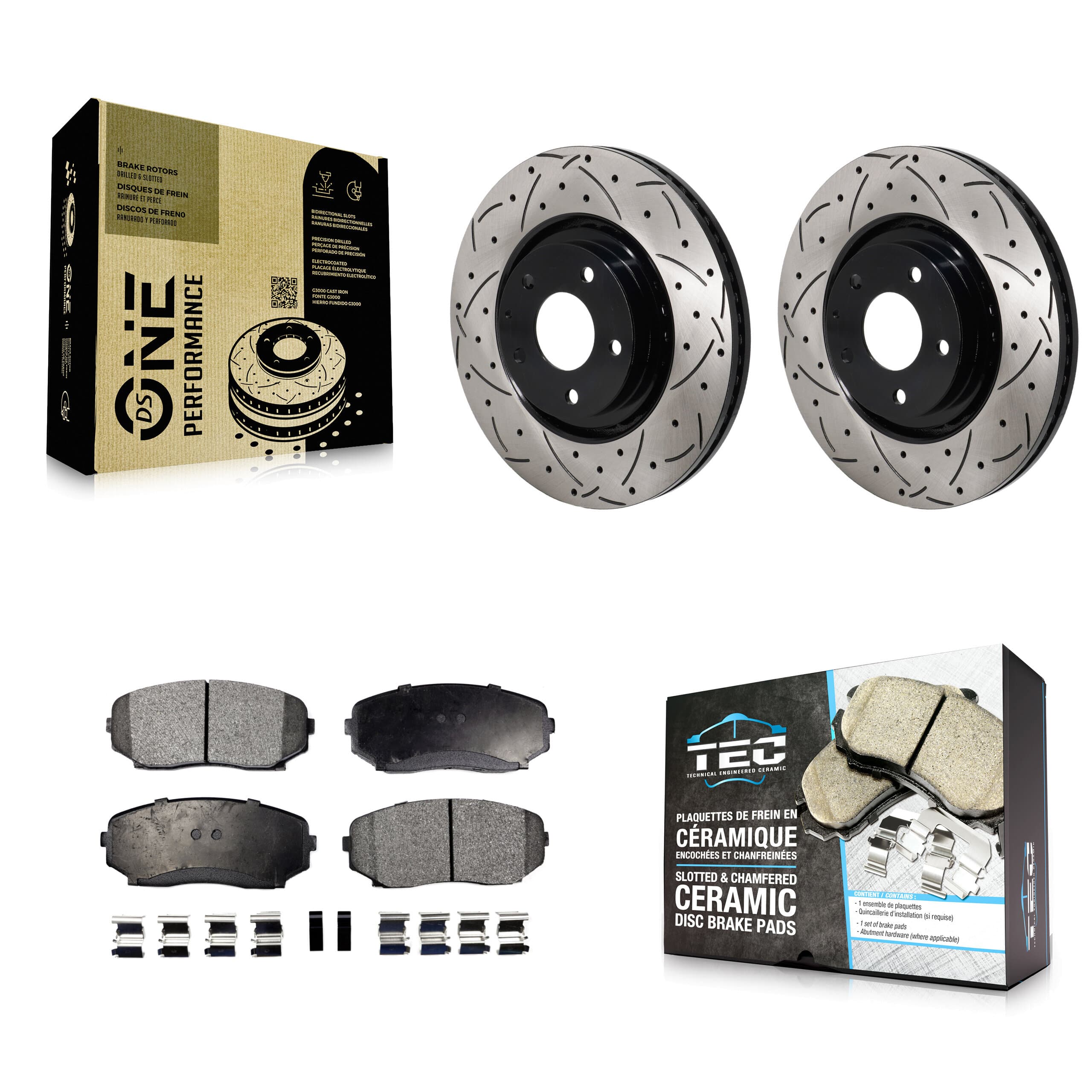 Transit Auto - KDT-101321 - Front Disc Brake Kits image 1