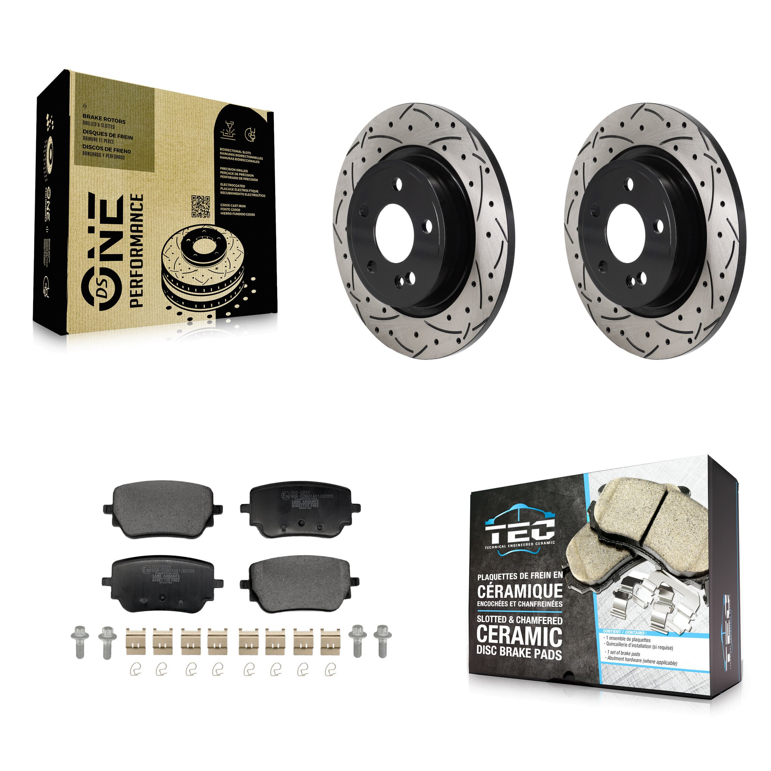 Transit Auto - KDT-101410 - Rear Disc Brake Kits image 1