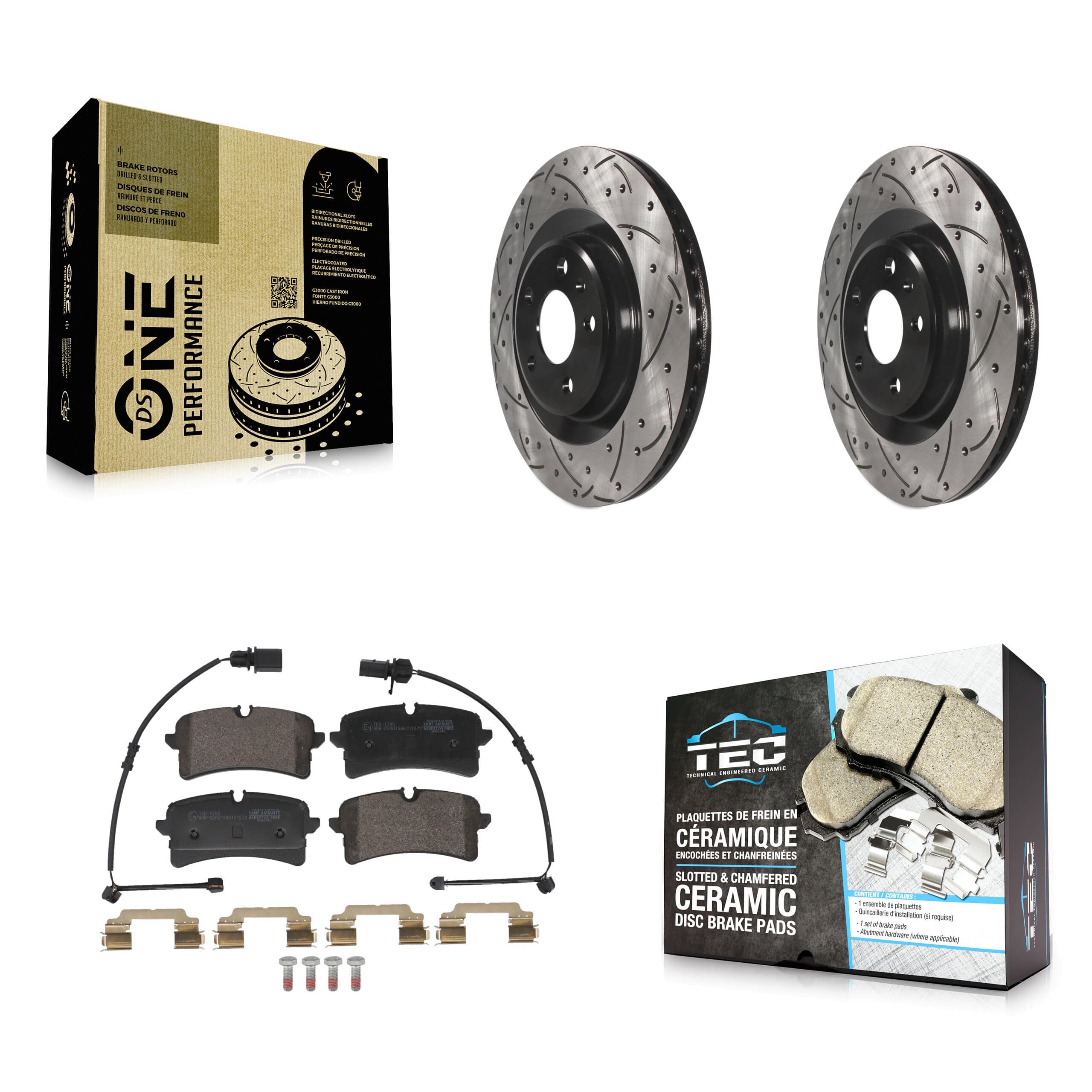 Transit Auto - KDT-101423 - Rear Disc Brake Kits image 1