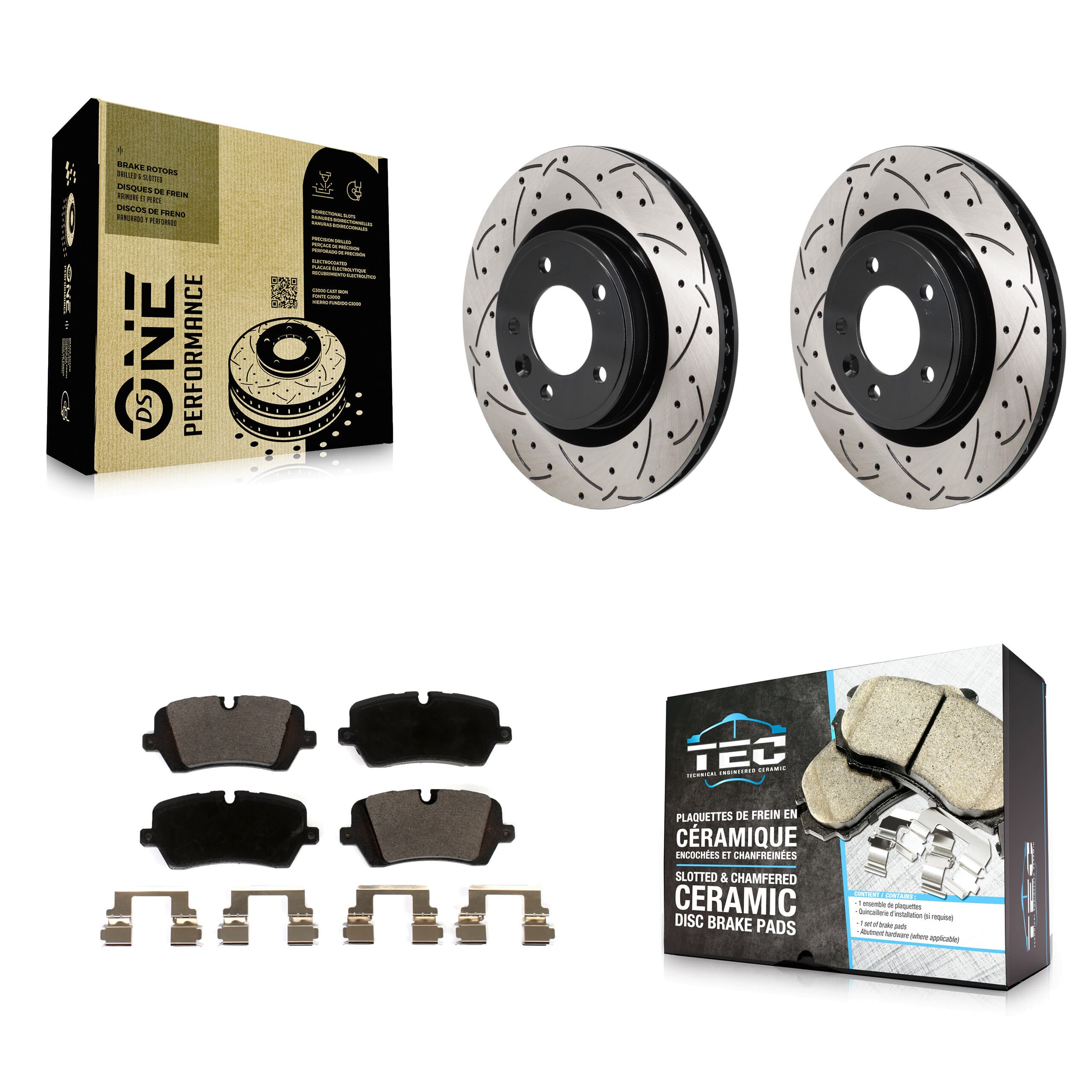 Transit Auto - KDT-101434 - Rear Disc Brake Kits image 1