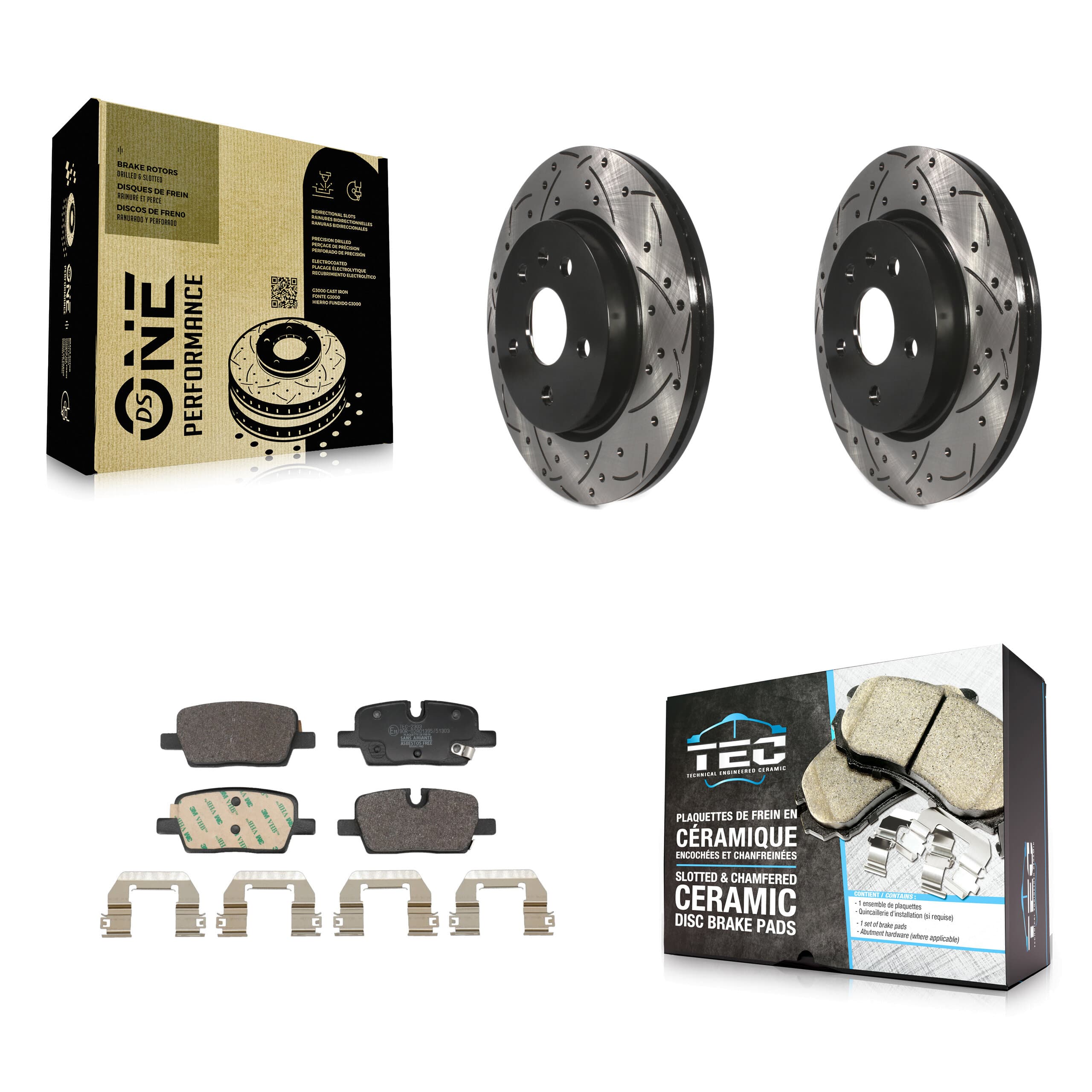 Transit Auto - KDT-101441 - Rear Disc Brake Kits image 1