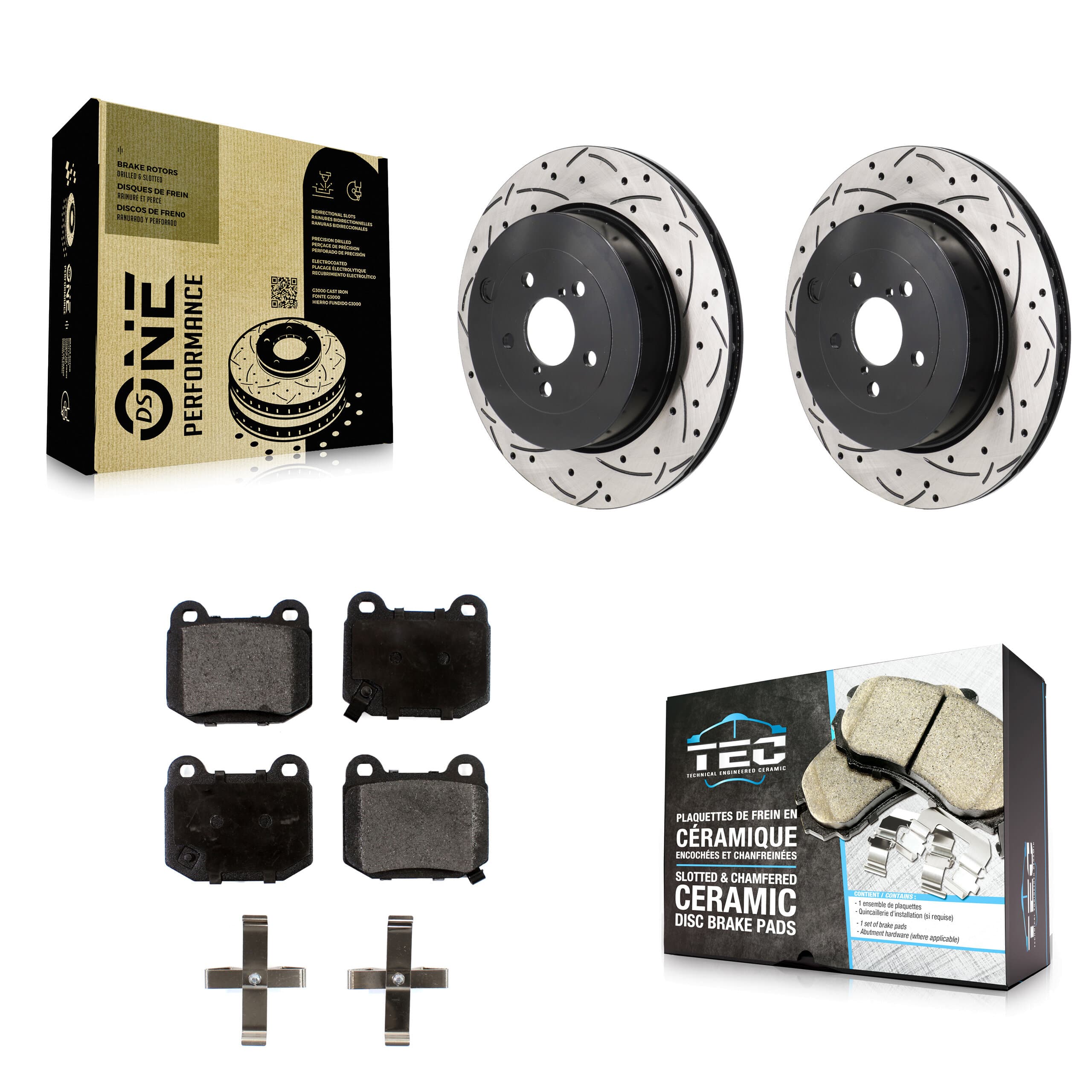 Transit Auto - KDT-101442 - Rear Disc Brake Kits image 1