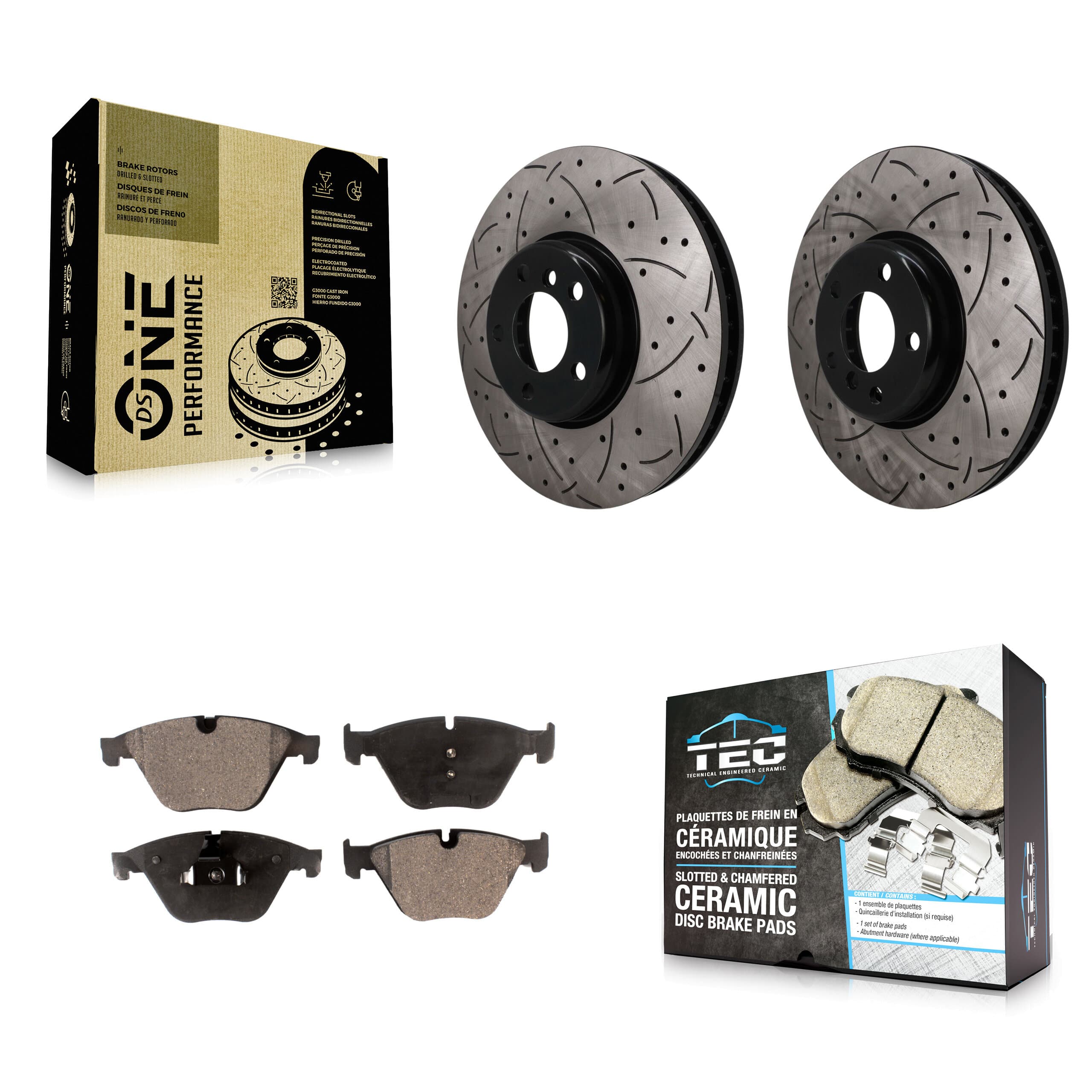 Transit Auto - KDT-101941 - Front Disc Brake Kits image 1