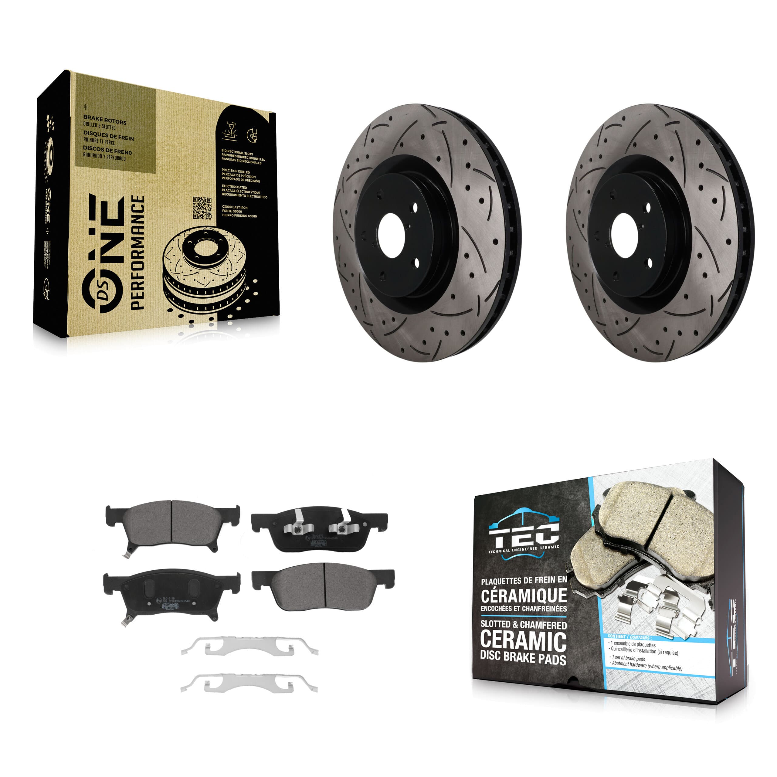 Transit Auto - KDT-101968 - Front Disc Brake Kits image 1