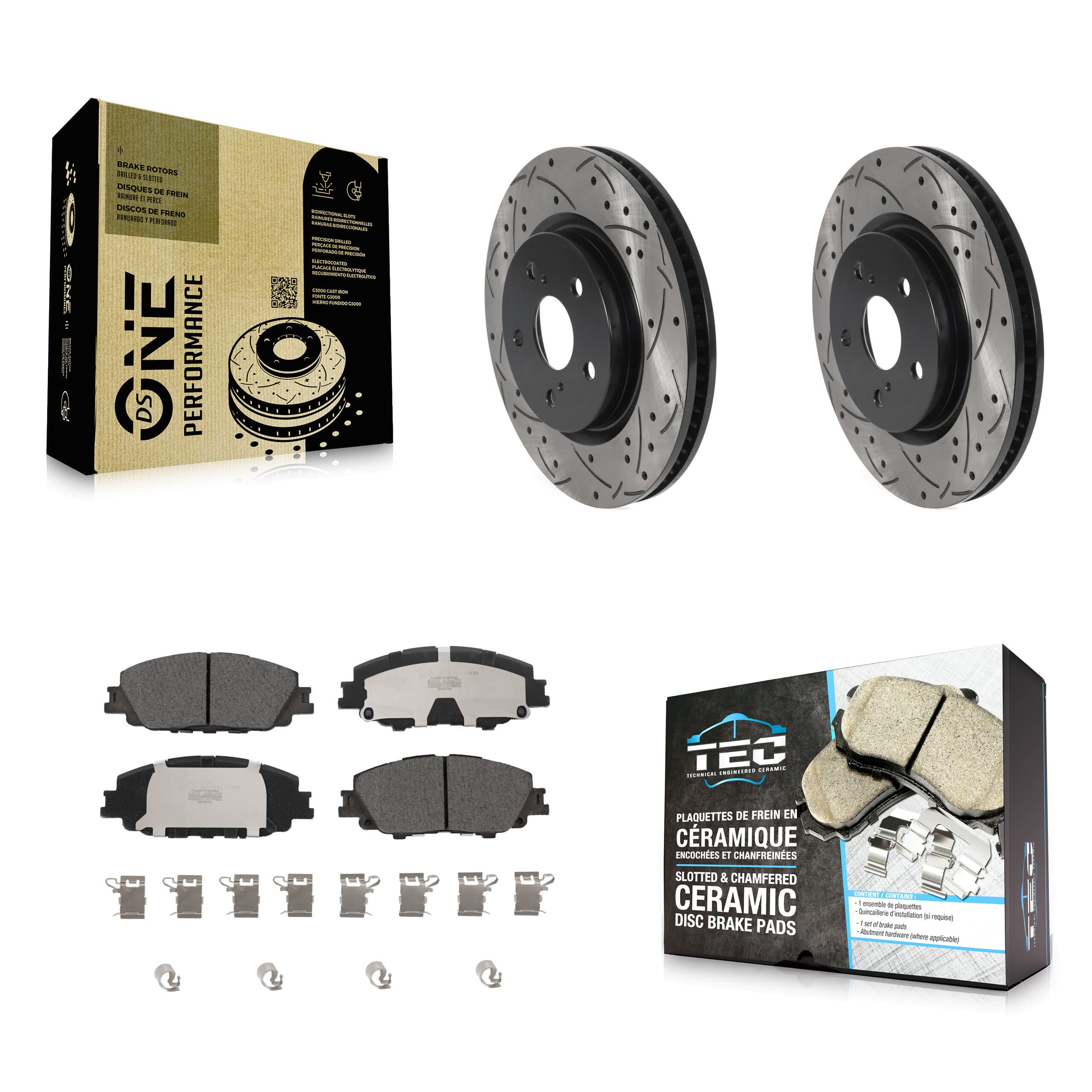 Transit Auto - KDT-101973 - Front Disc Brake Kits image 1
