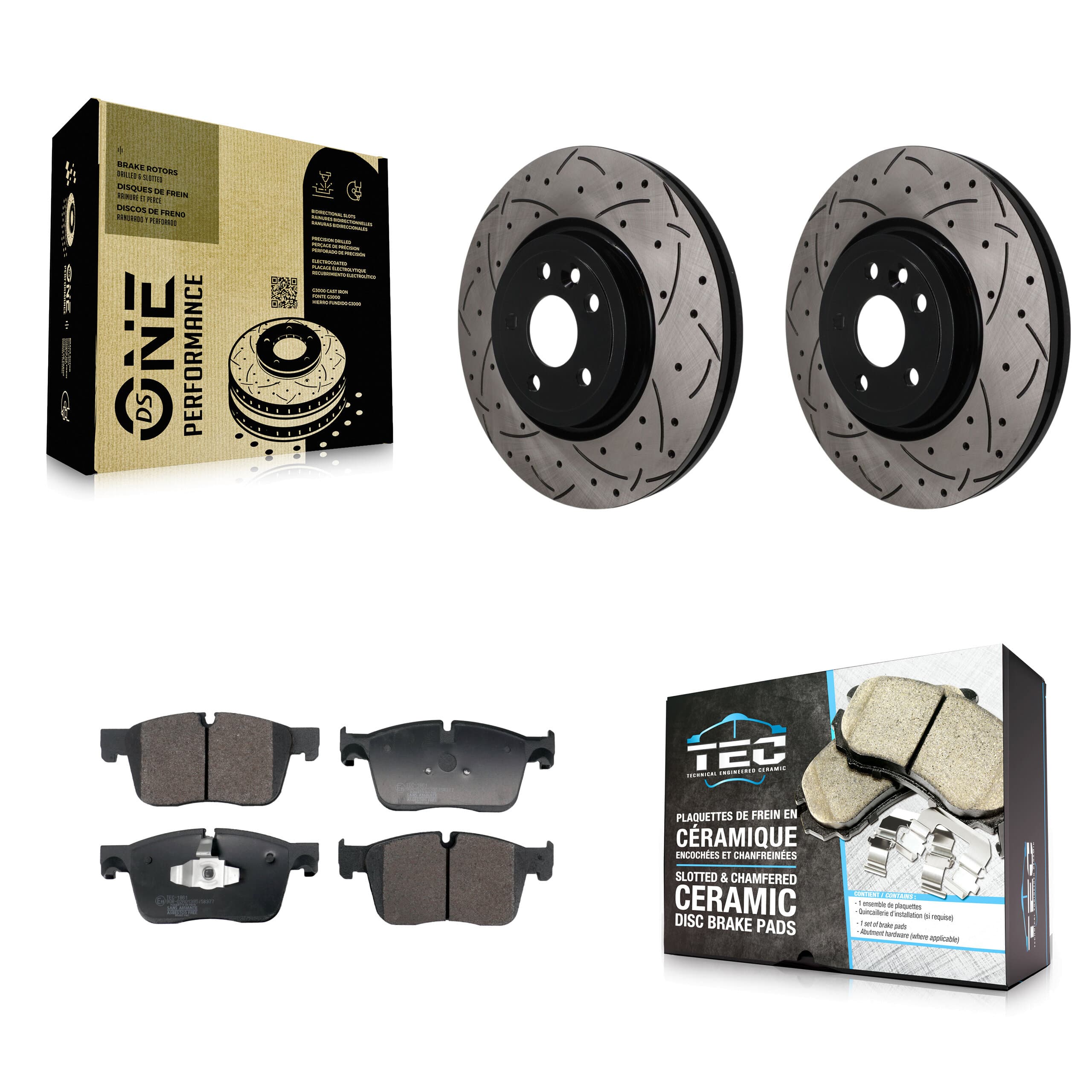 Transit Auto - KDT-101976 - Front Disc Brake Kits image 1