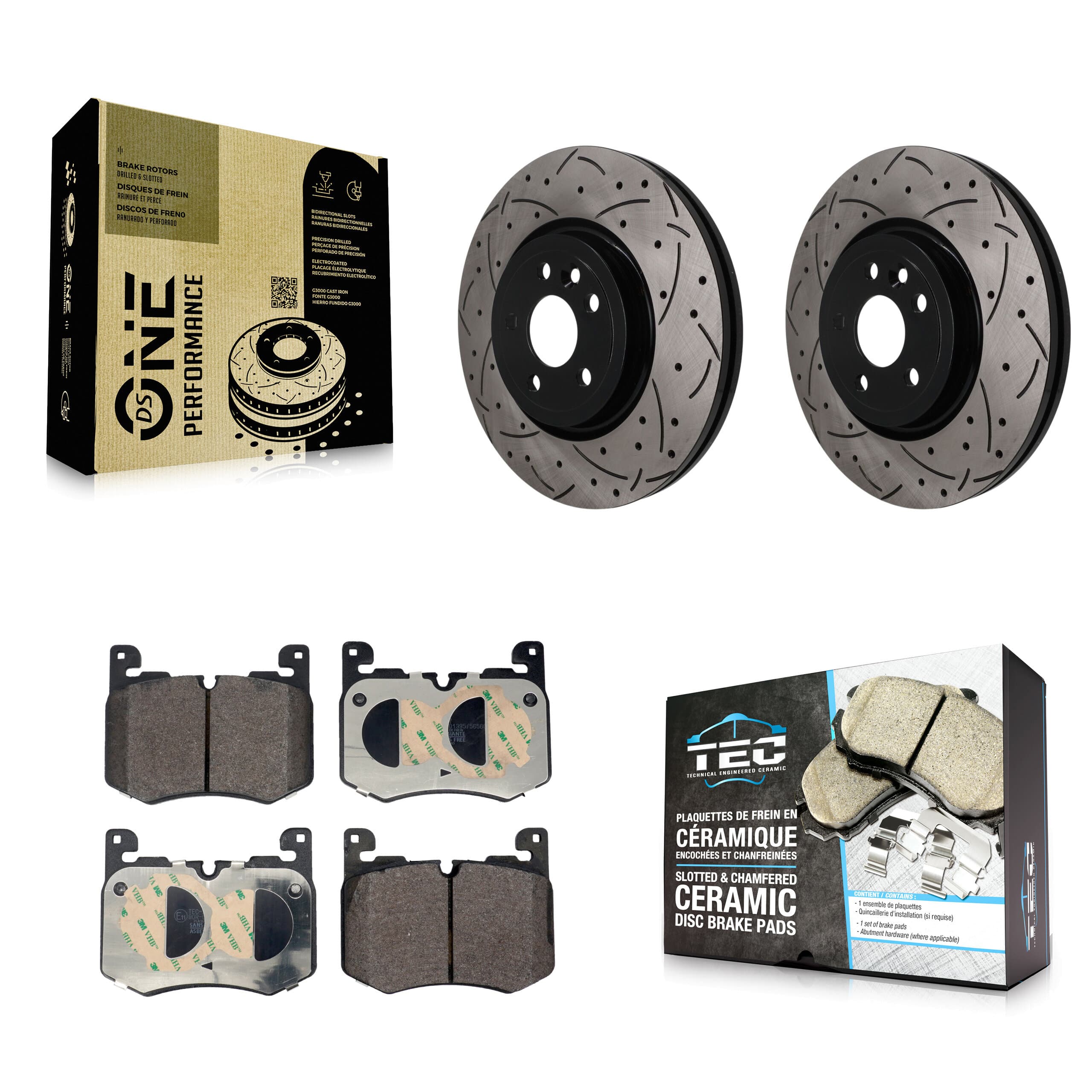 Transit Auto - KDT-101977 - Front Disc Brake Kits image 1