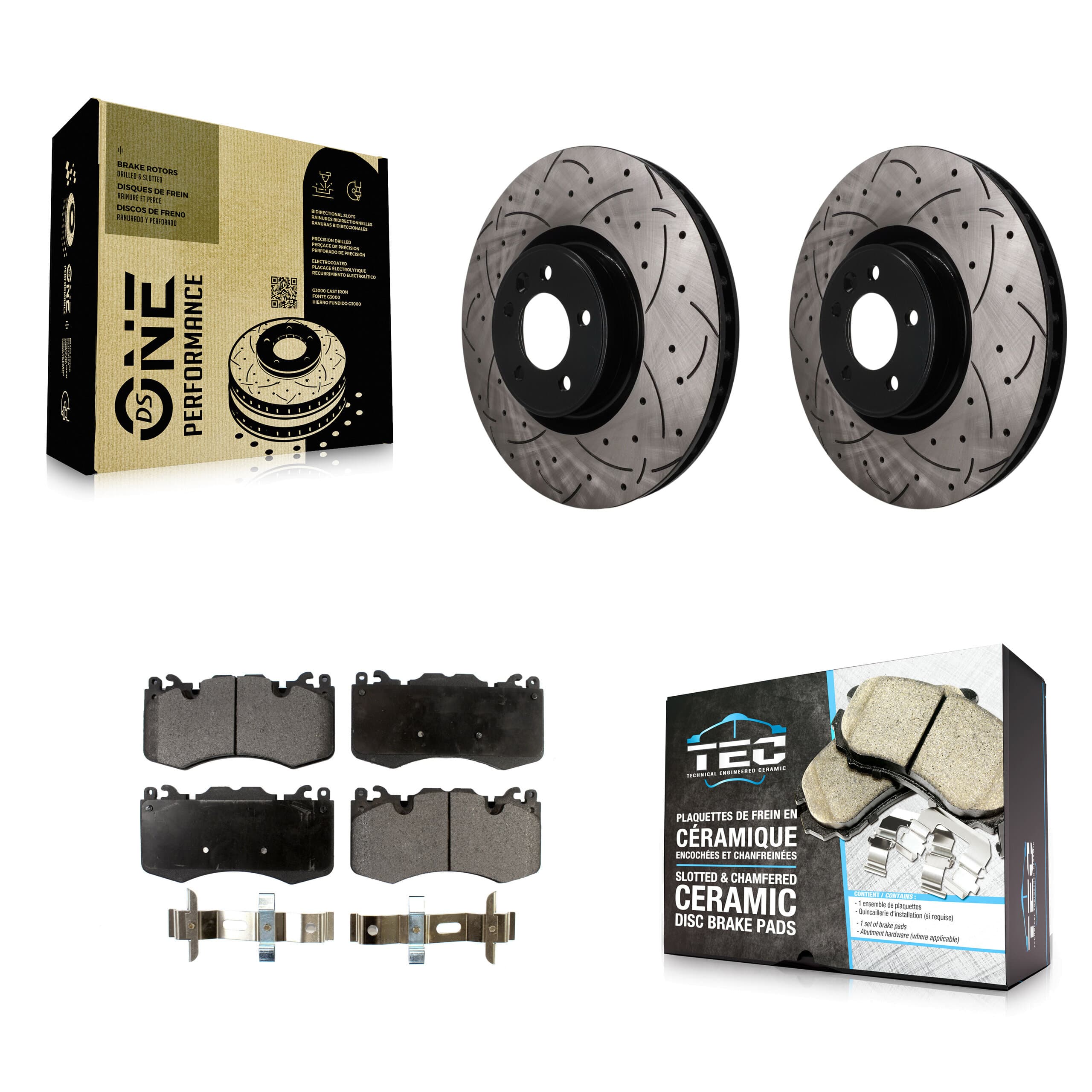 Transit Auto - KDT-101982 - Front Disc Brake Kits image 1