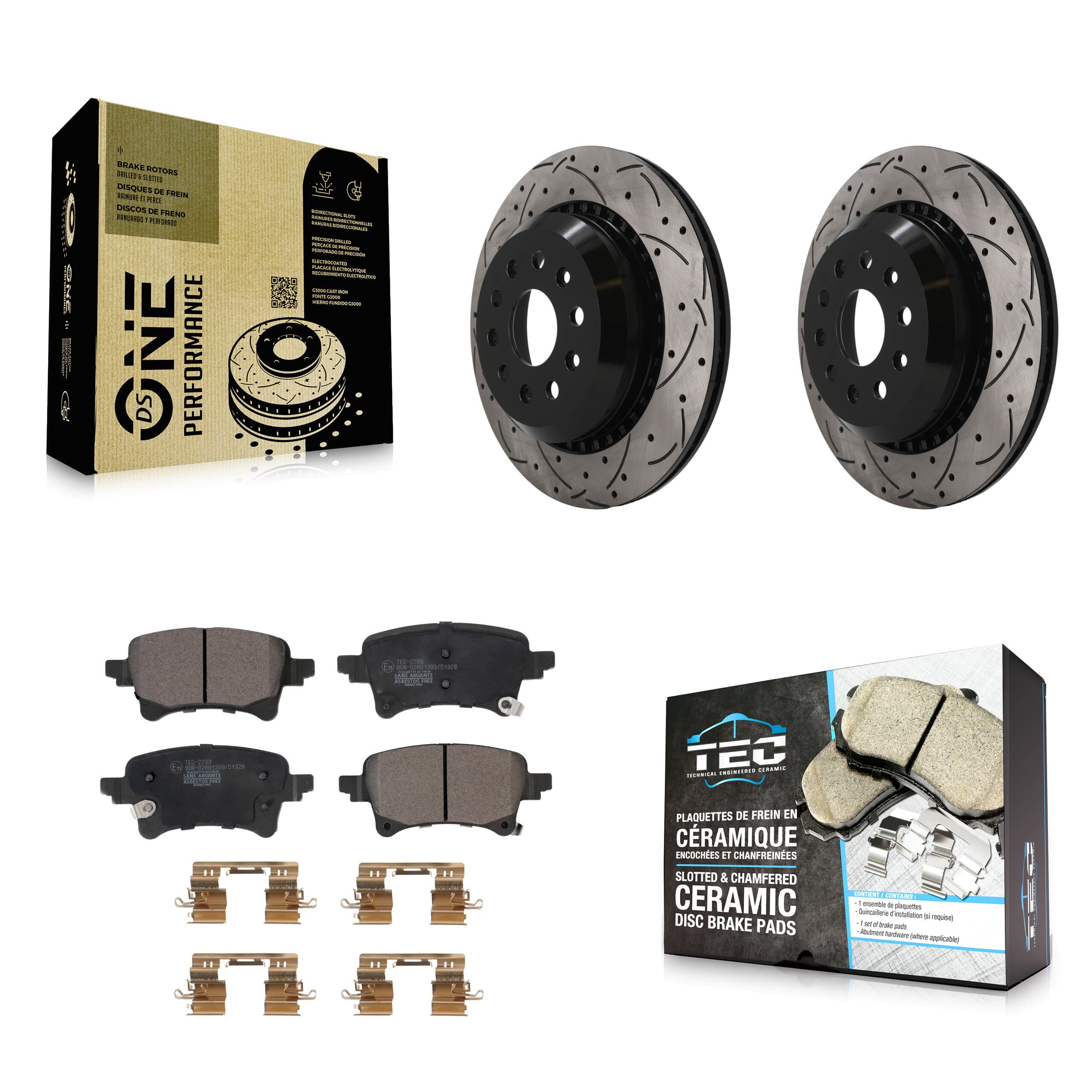 Transit Auto - KDT-102024 - Rear Disc Brake Kits image 1