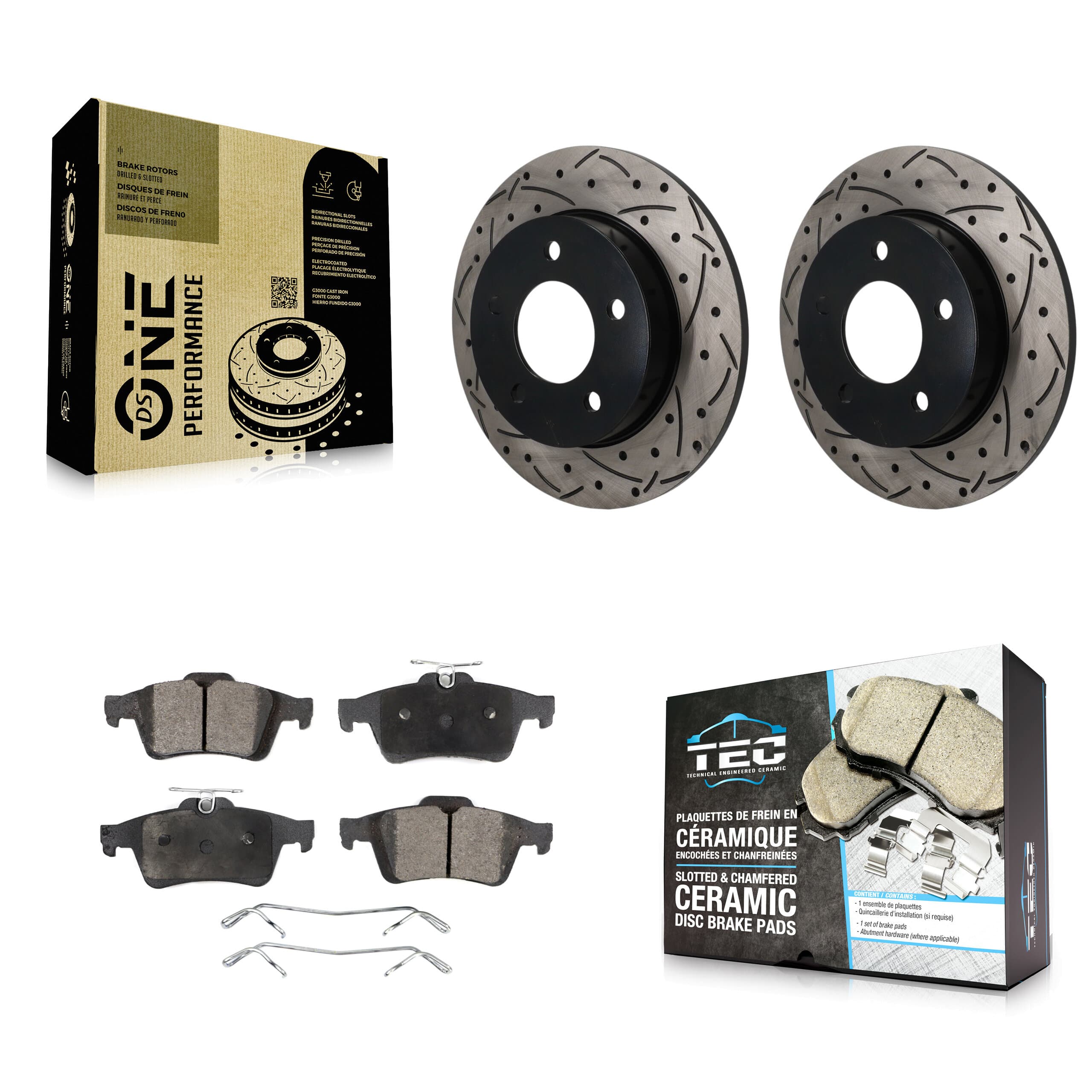 Transit Auto - KDT-102027 - Rear Disc Brake Kits image 1