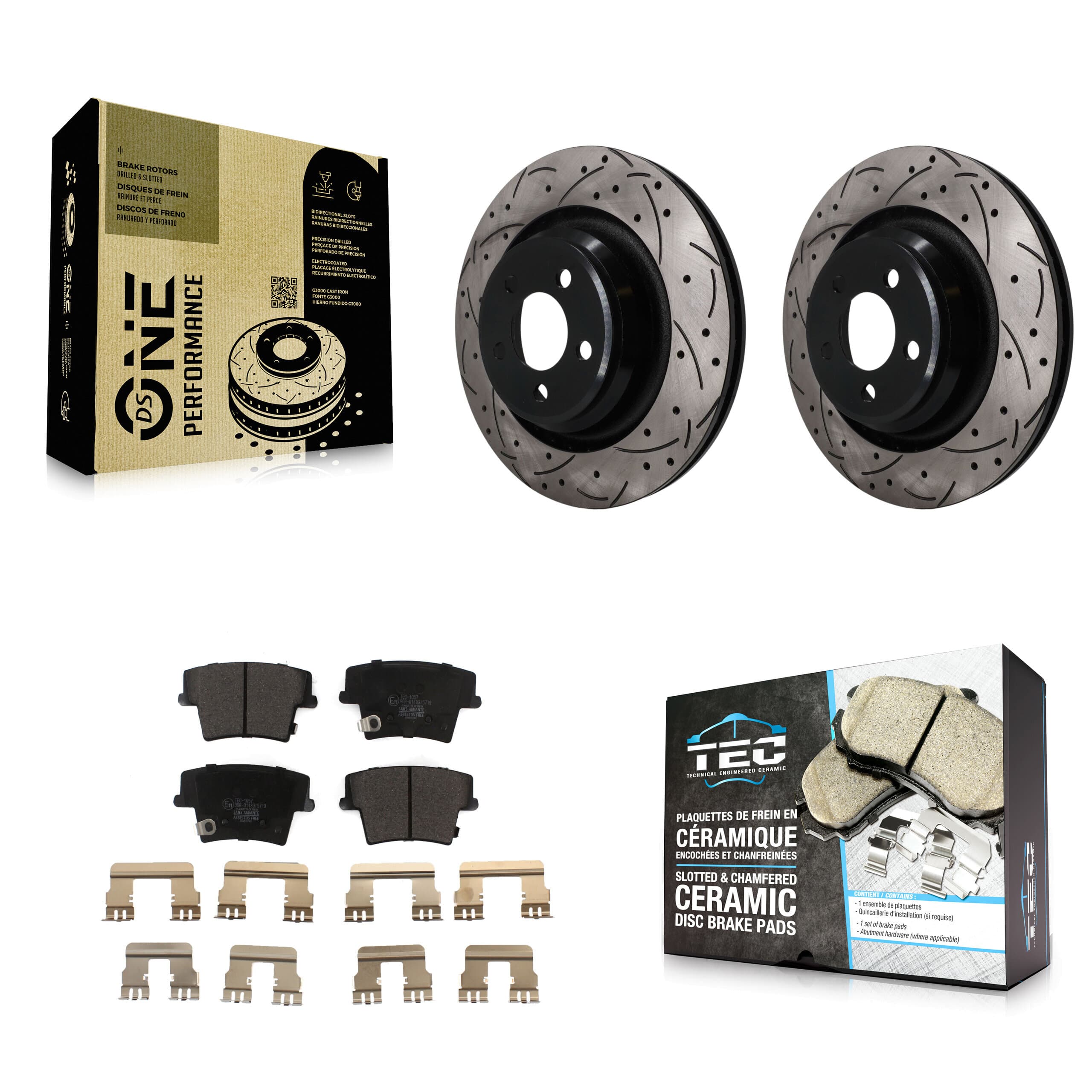 Transit Auto - KDT-102032 - Rear Disc Brake Kits image 1