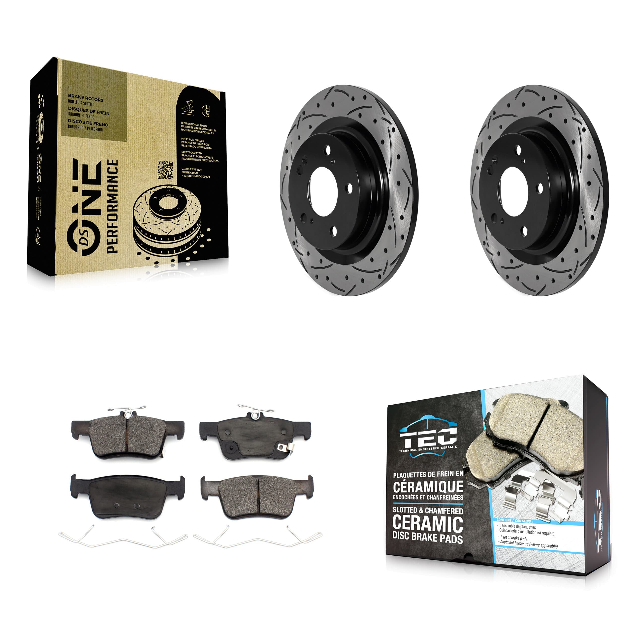 Transit Auto - KDT-102034 - Rear Disc Brake Kits image 1