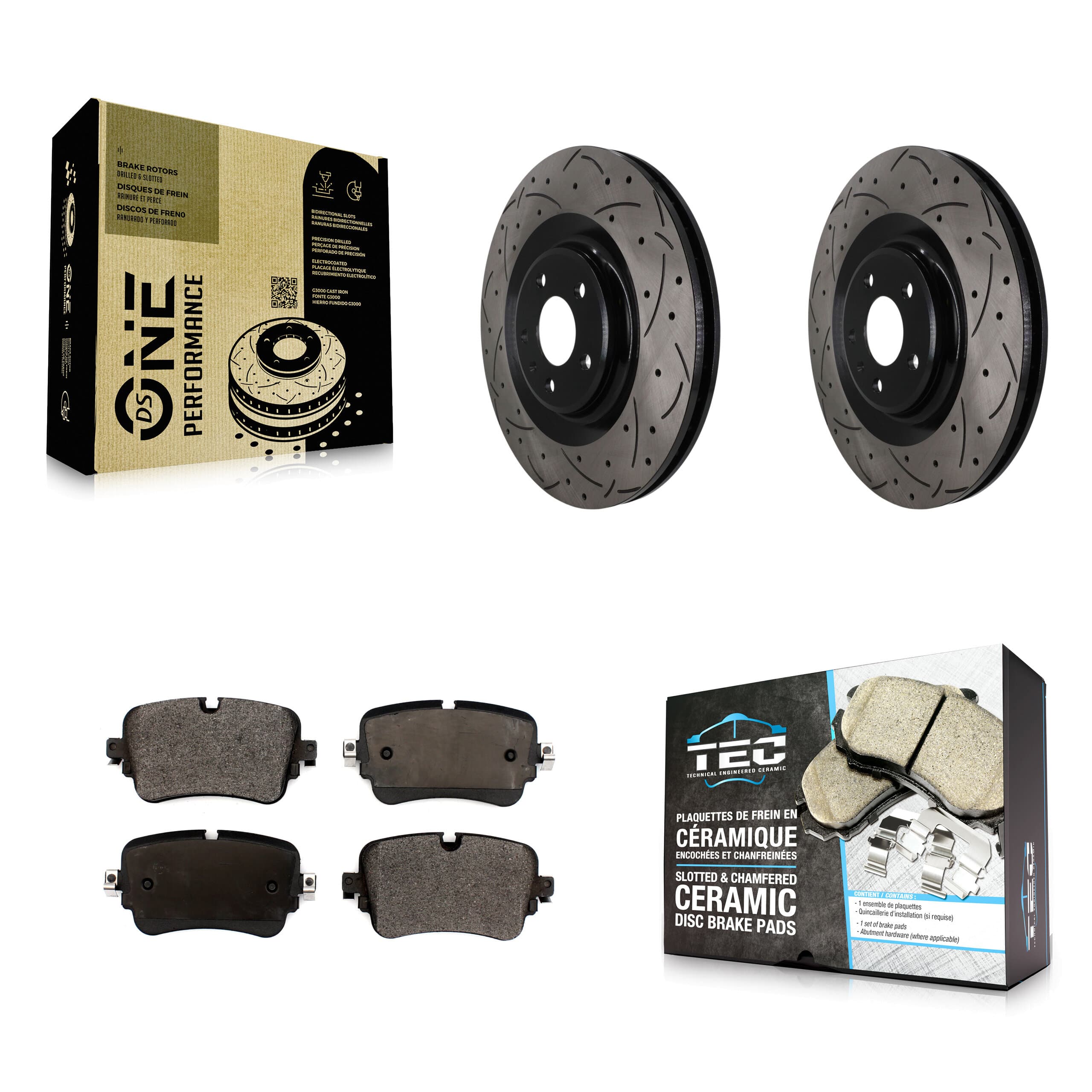 Transit Auto - KDT-102036 - Rear Disc Brake Kits image 1