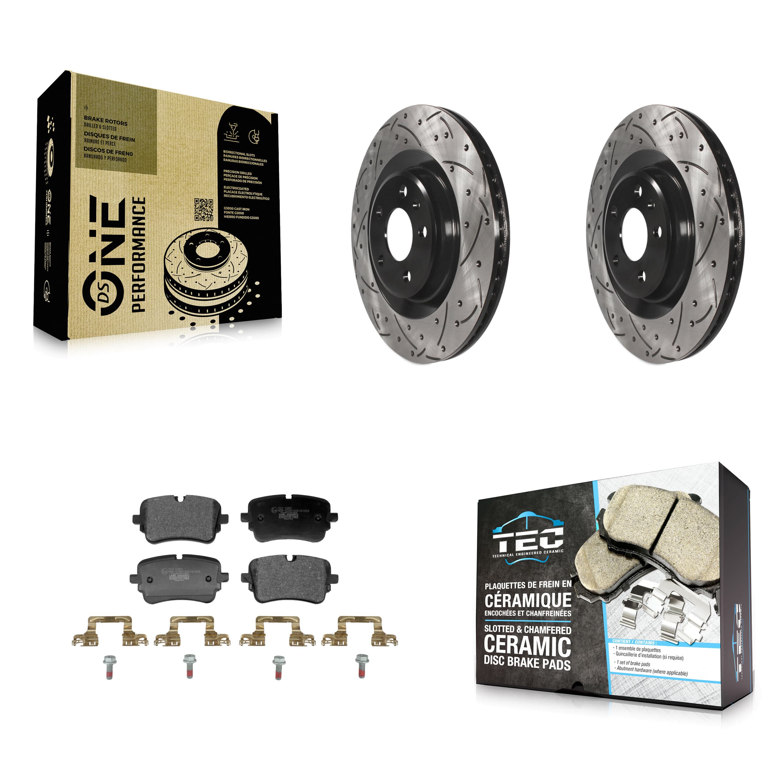 Transit Auto - KDT-102037 - Rear Disc Brake Kits image 1