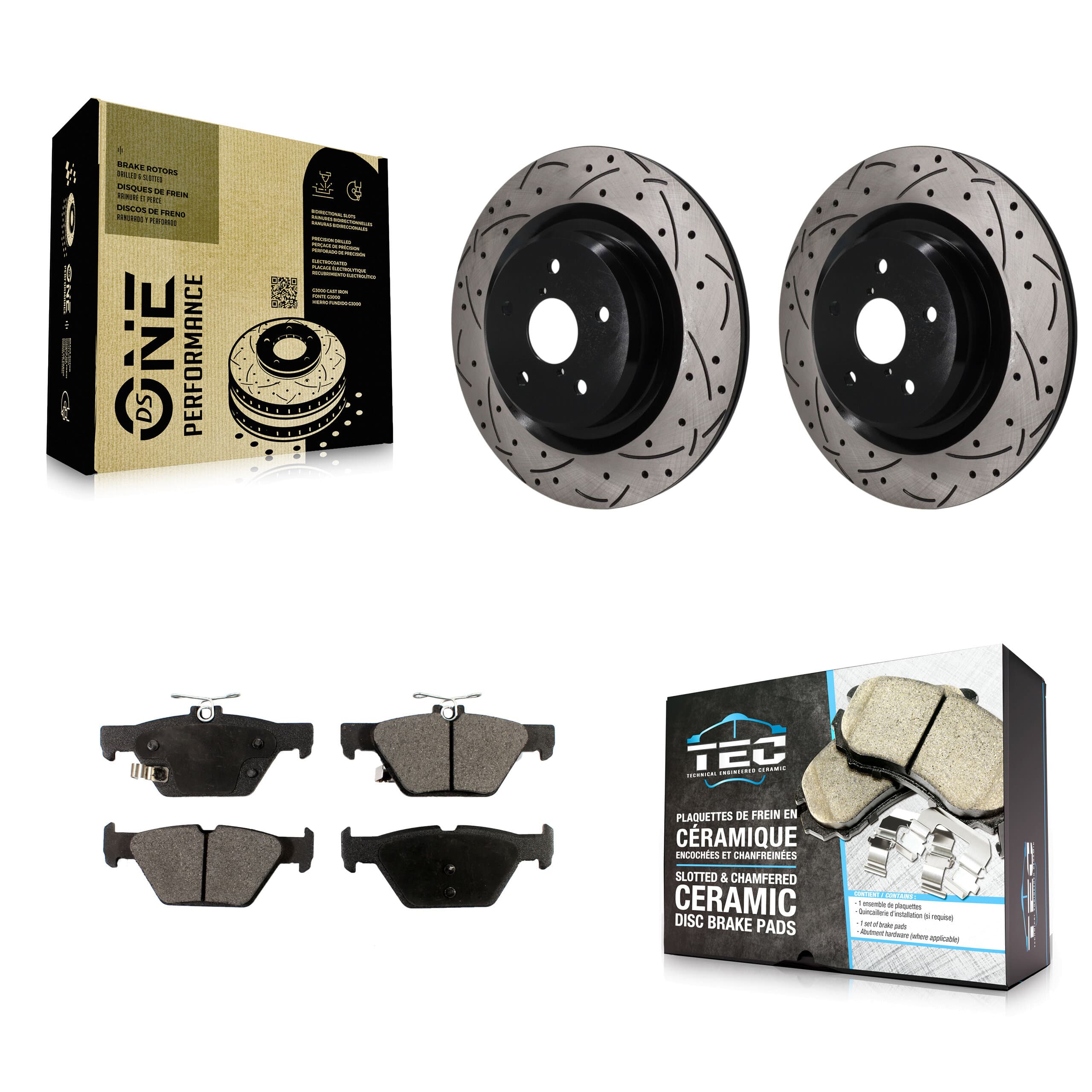 Transit Auto - KDT-102056 - Rear Disc Brake Kits image 1