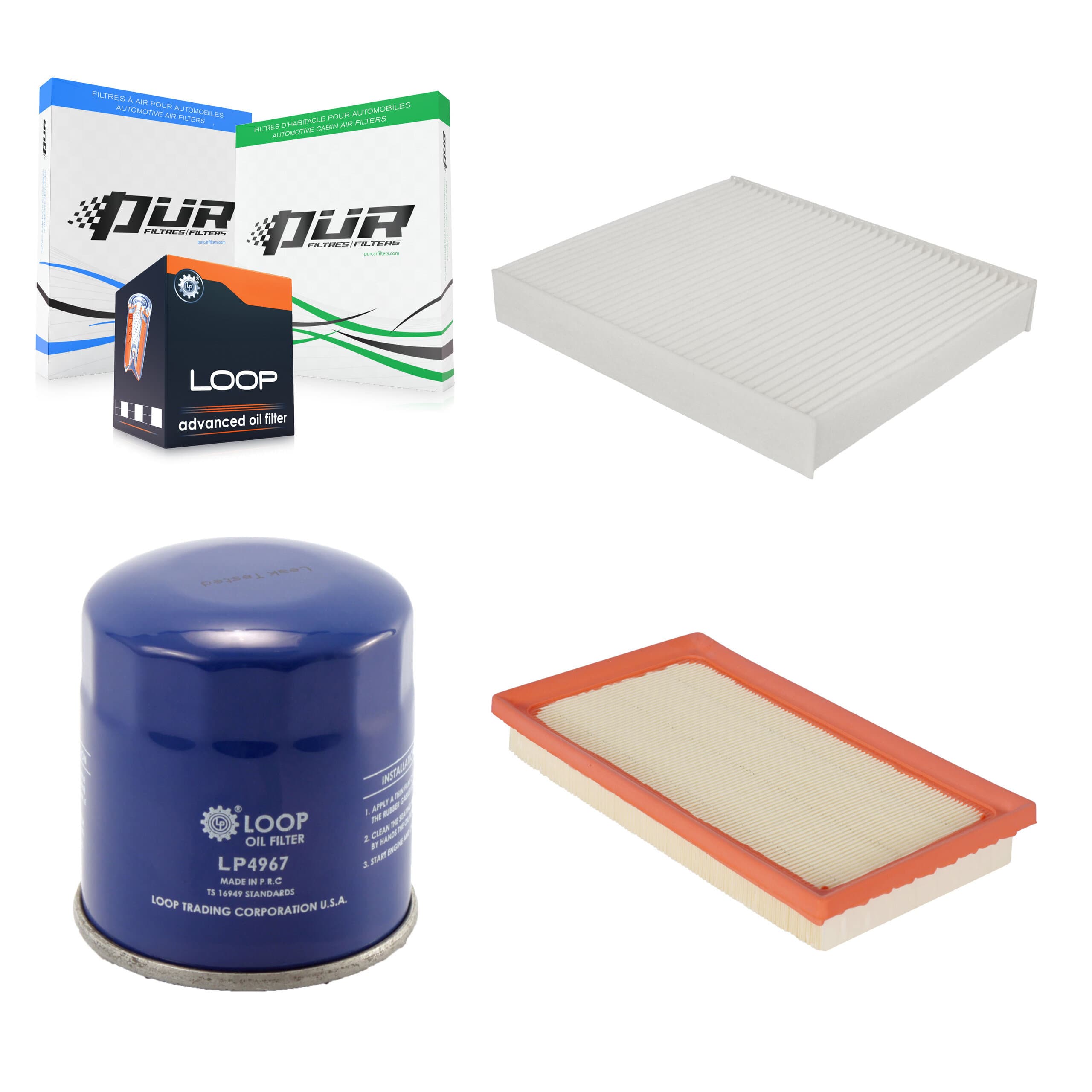 PUR - KFM-100012 - Cabin Air Filter Kits image 1
