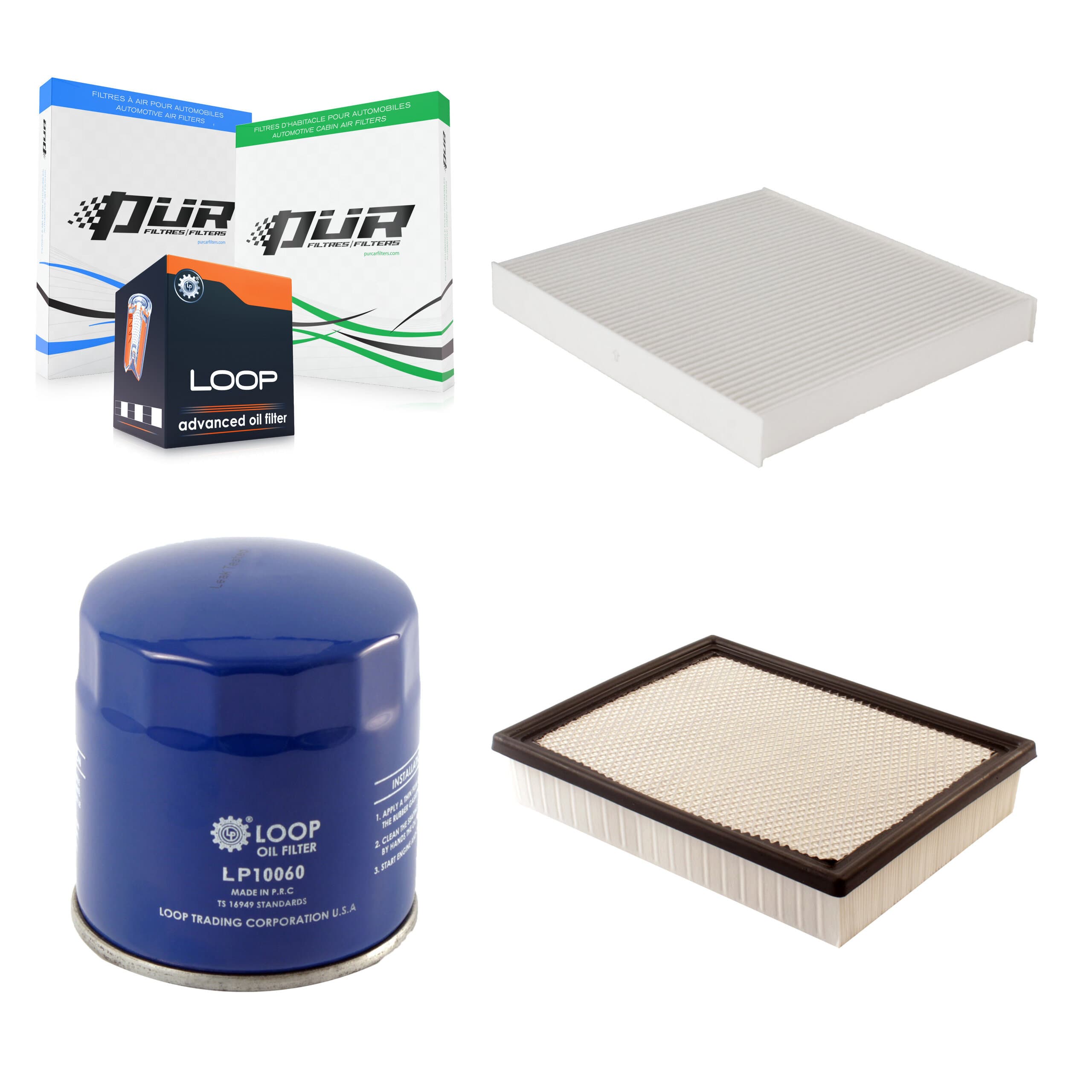 PUR - KFM-100023 - Cabin Air Filter Kits image 1
