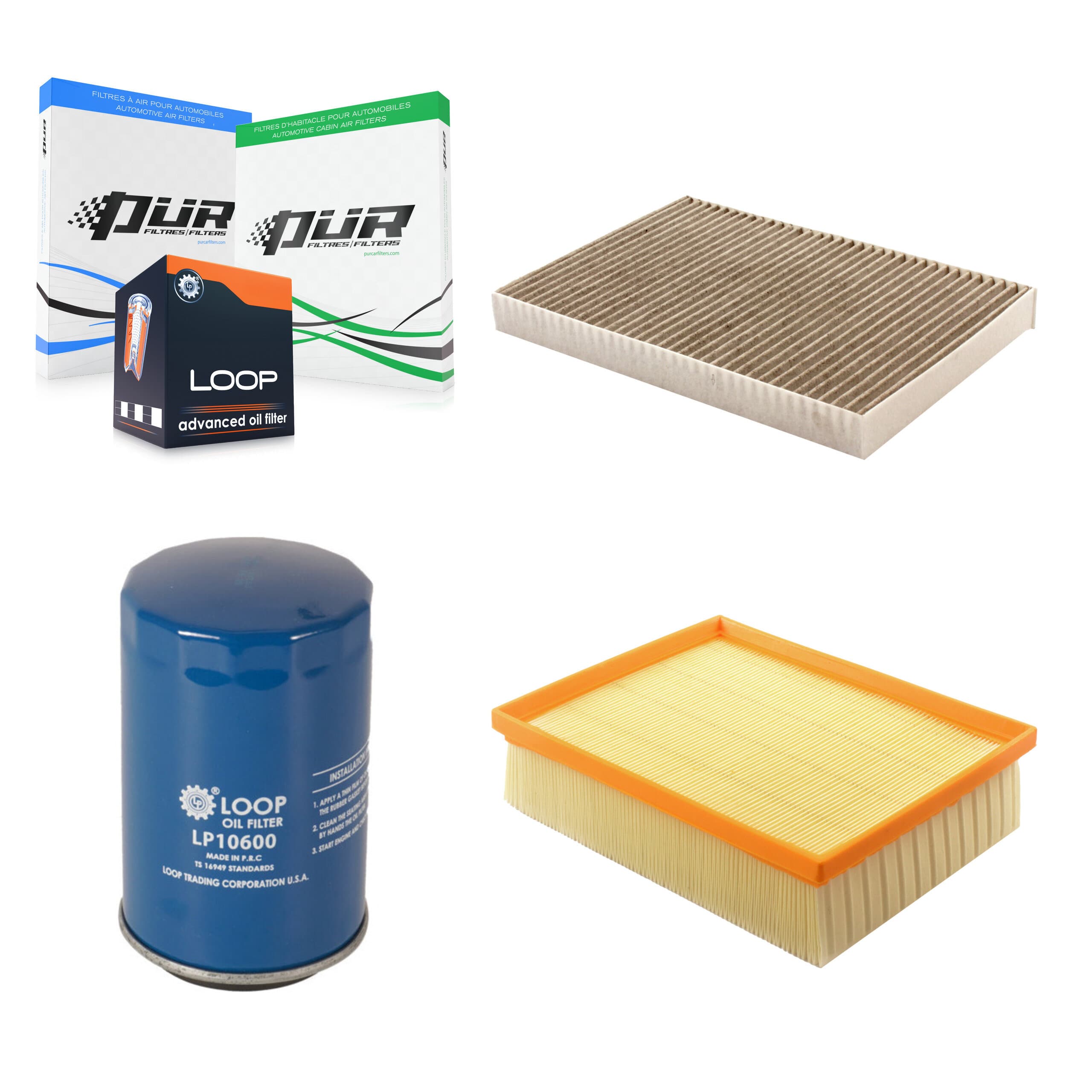 PUR - KFM-100029 - Cabin Air Filter Kits image 1