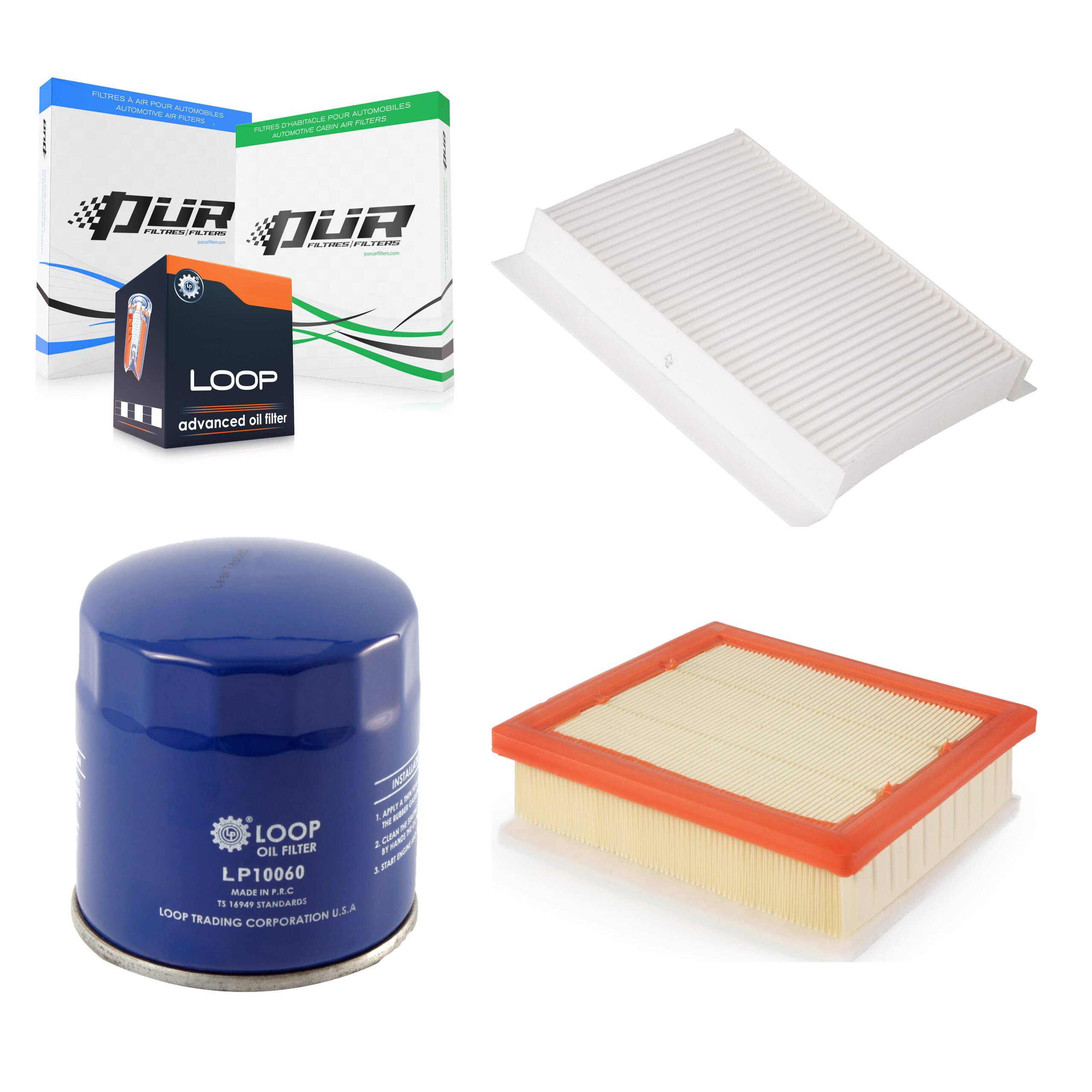 PUR - KFM-100030 - Cabin Air Filter Kits image 1
