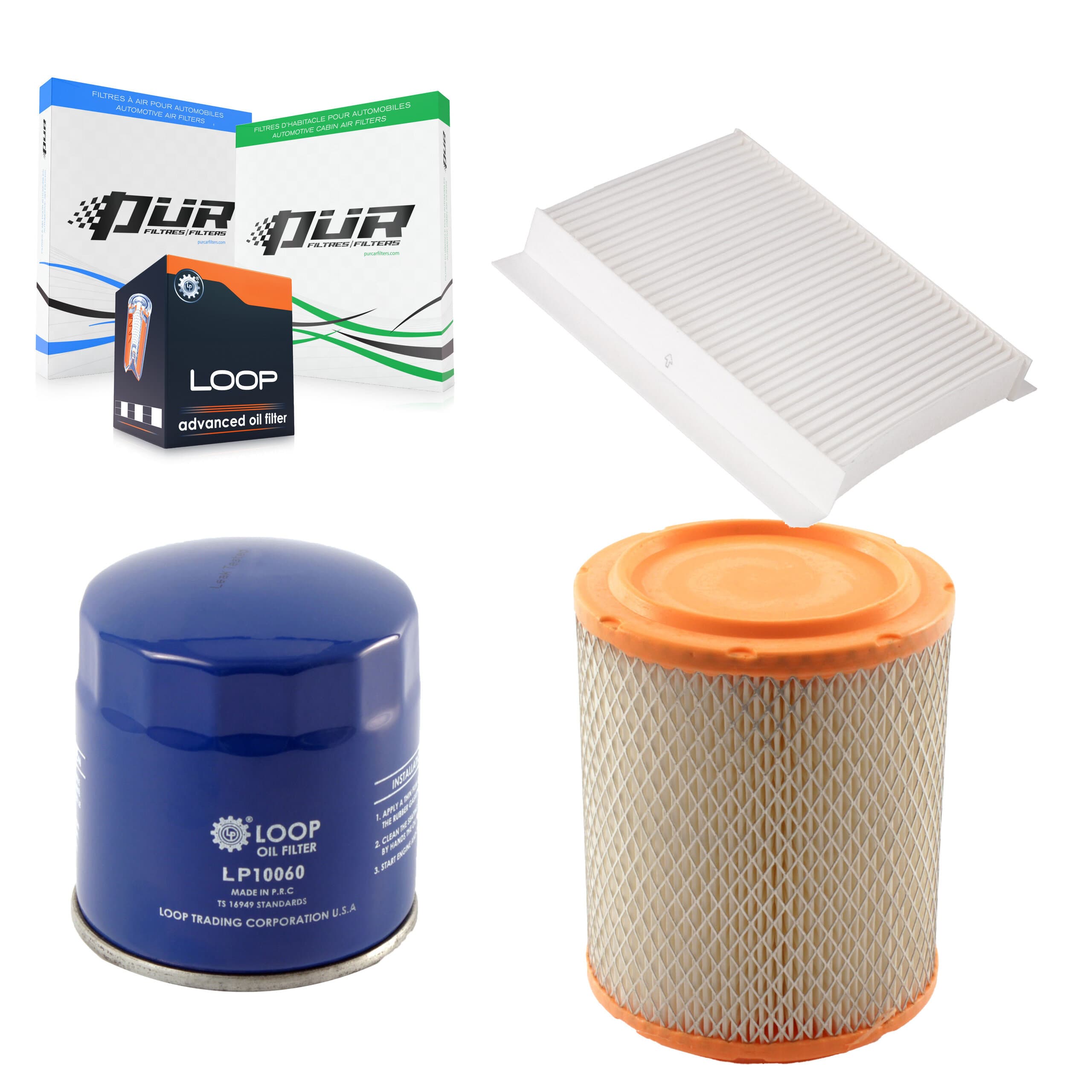 PUR - KFM-100031 - Cabin Air Filter Kits image 1