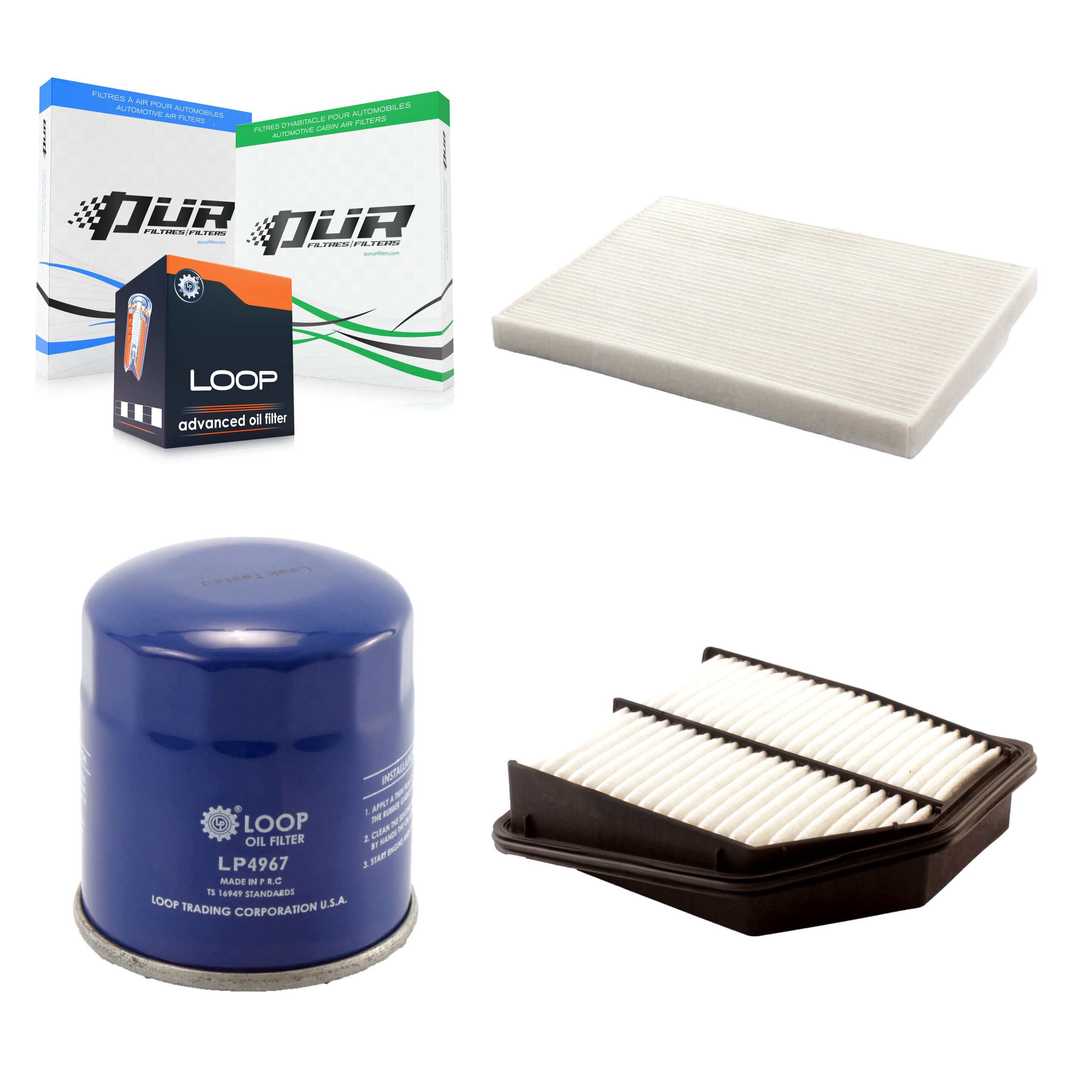 PUR - KFM-100066 - Cabin Air Filter Kits image 1